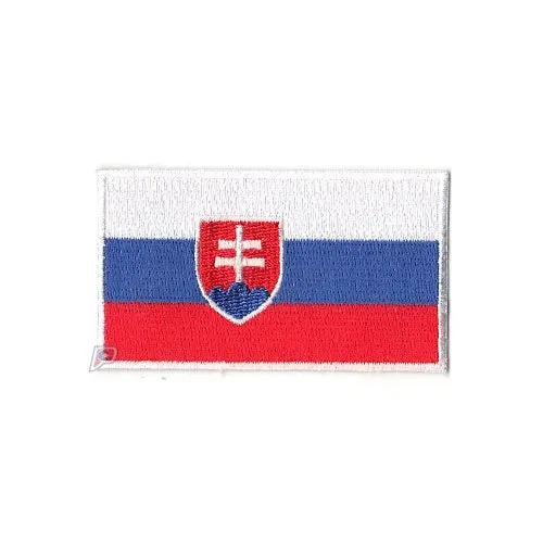 Slovakia Embroidered Country Flag Patch
