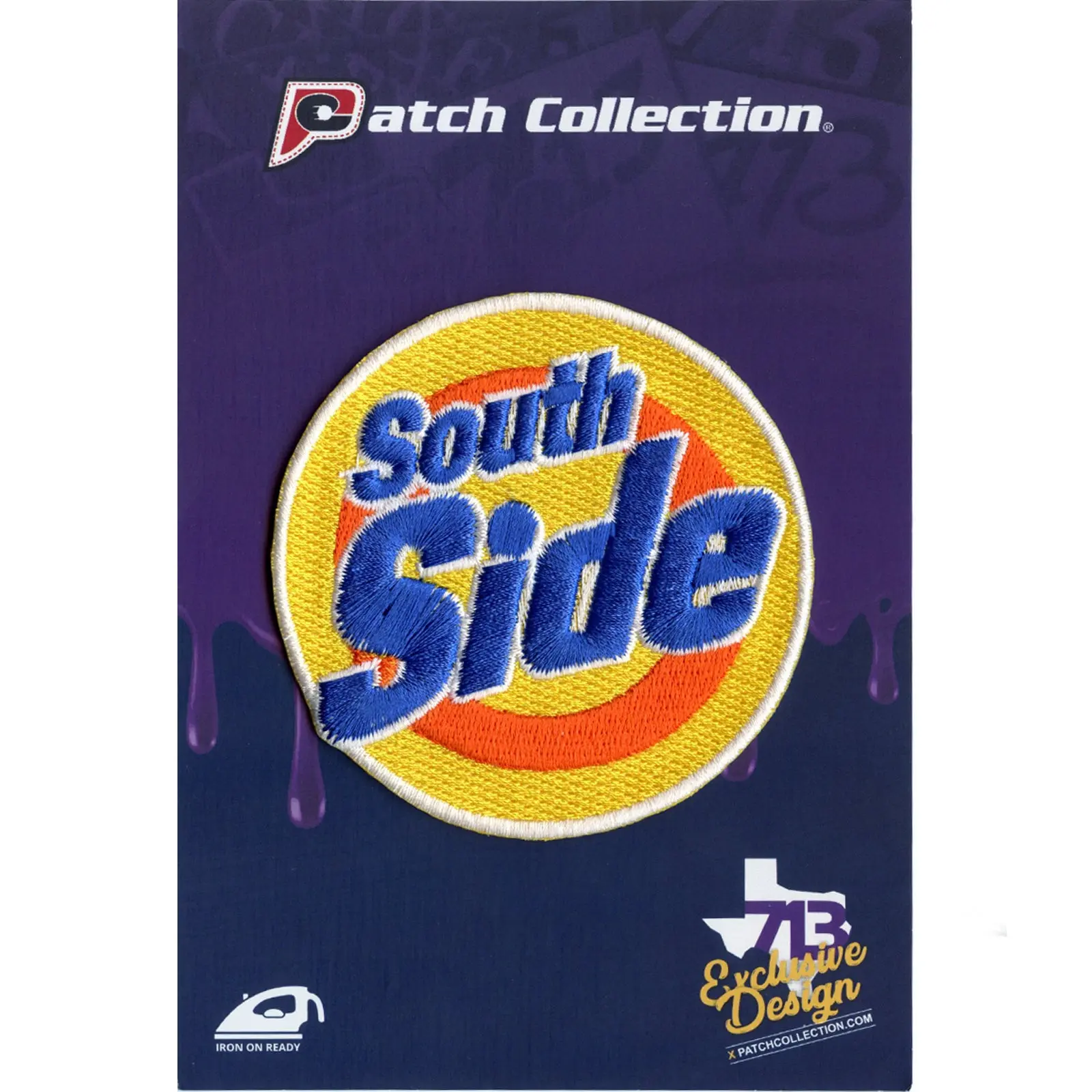 Southside Houston Texas Iron On Embroidered Patch