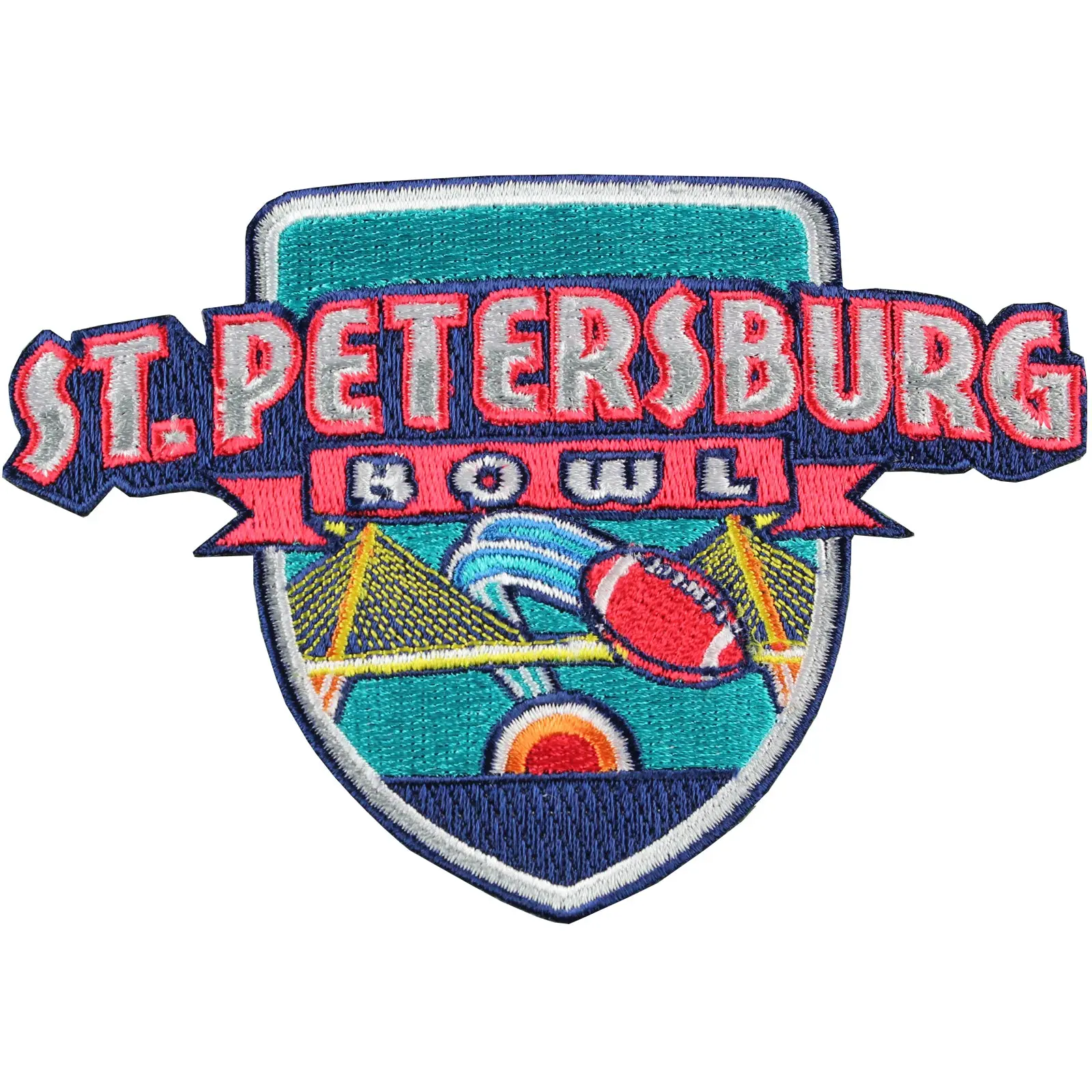 St. Petersburg Bowl Game Jersey Patch Mississippi State Vs. Miami Redhawks