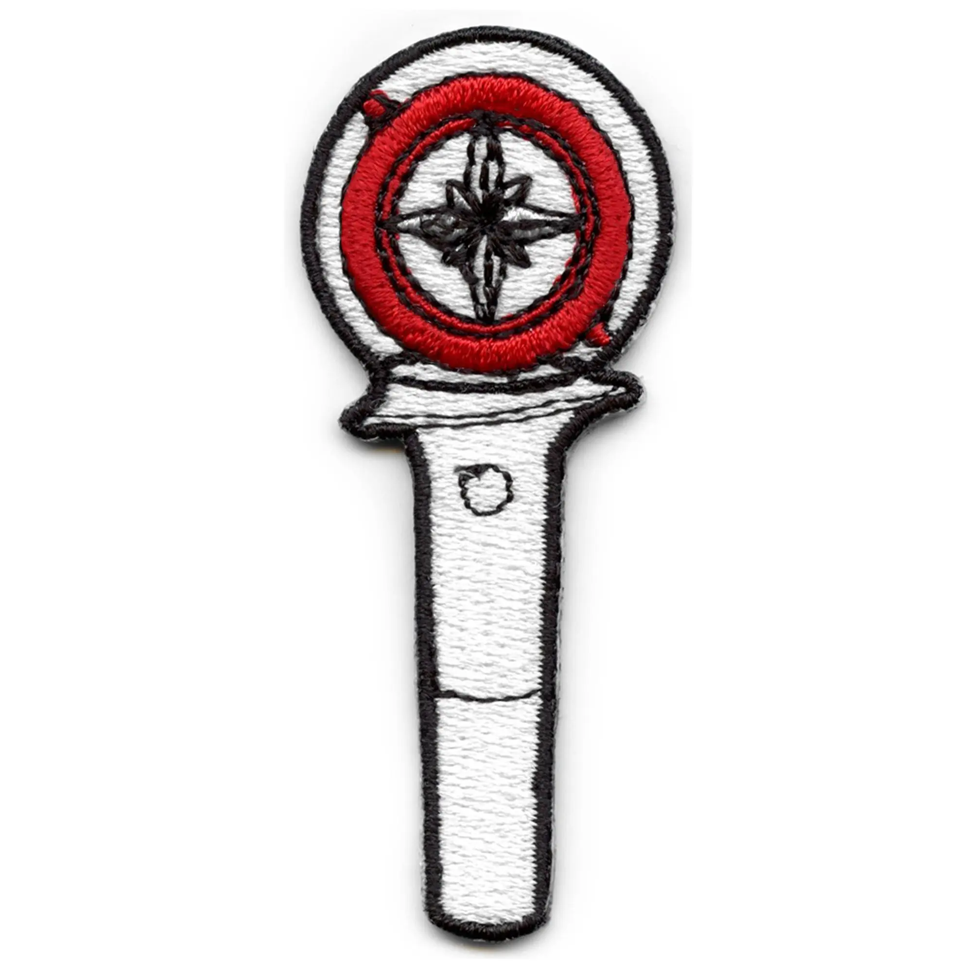 Star Light Stick Patch KPOP Fan Embroidered Iron On