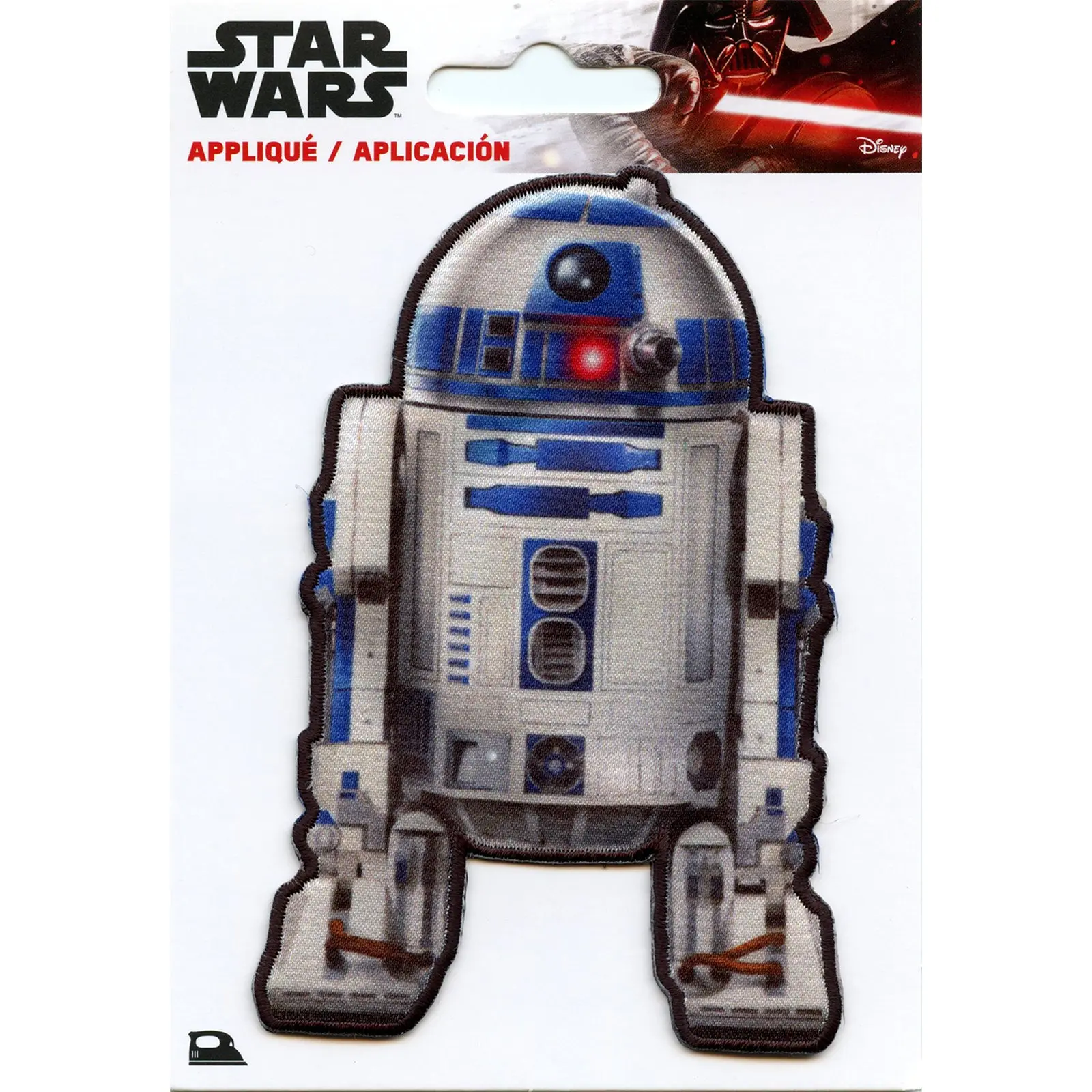 Star Wars R2-D2 Iron on Applique Patch - Image 2