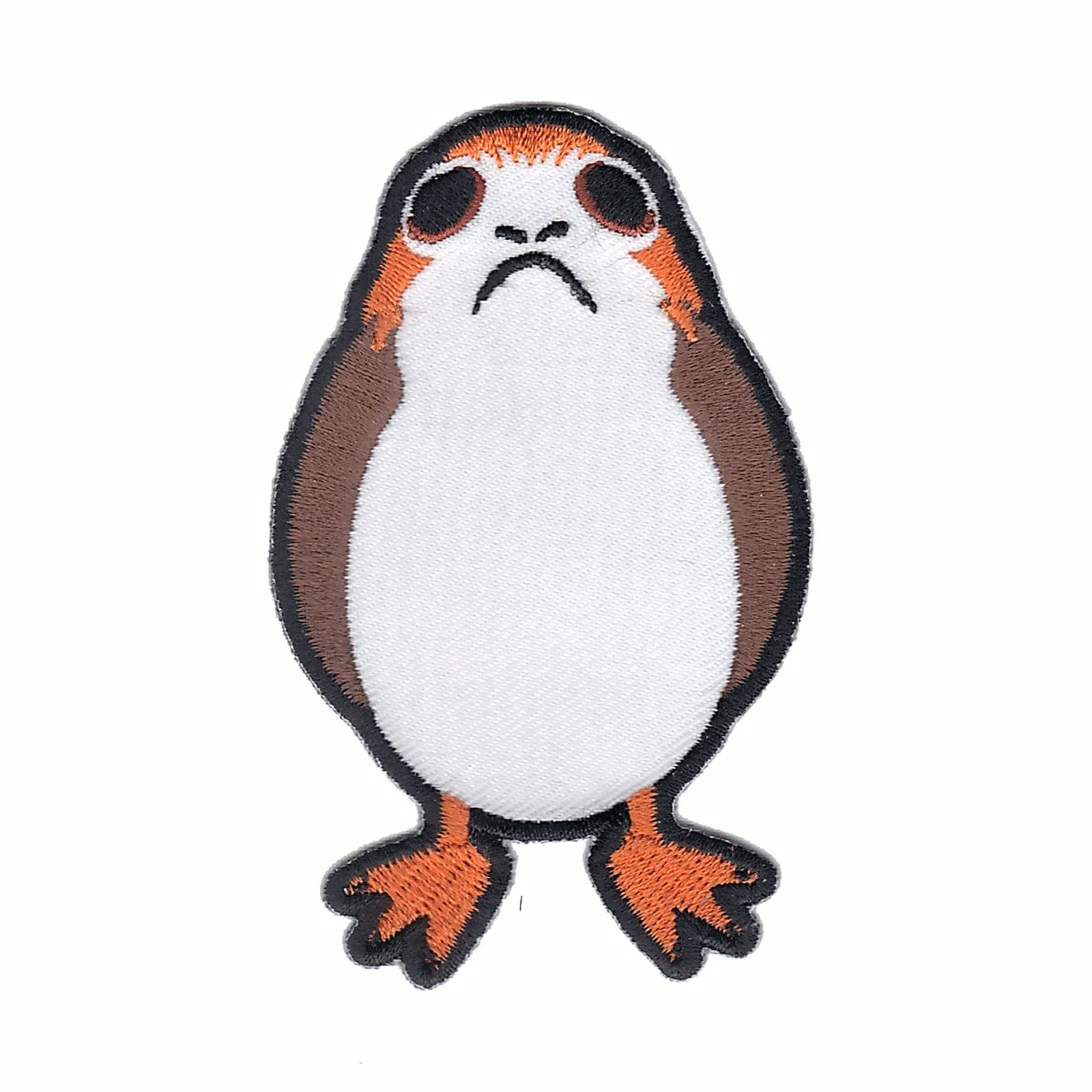 Star Wars The Last Jedi Porg Logo Iron On Patch