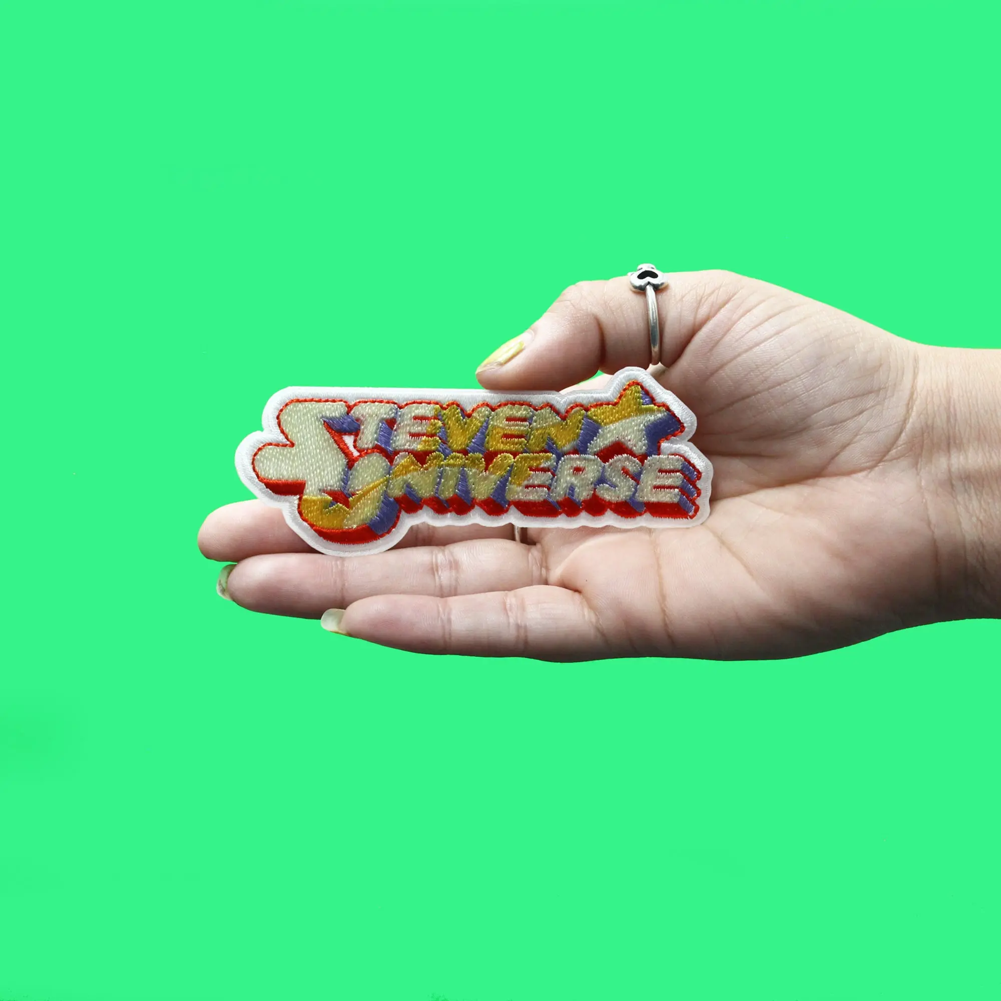 Steven Universe Logo Patch Cartoon Network Animation Embroidered Iron On - Image 2
