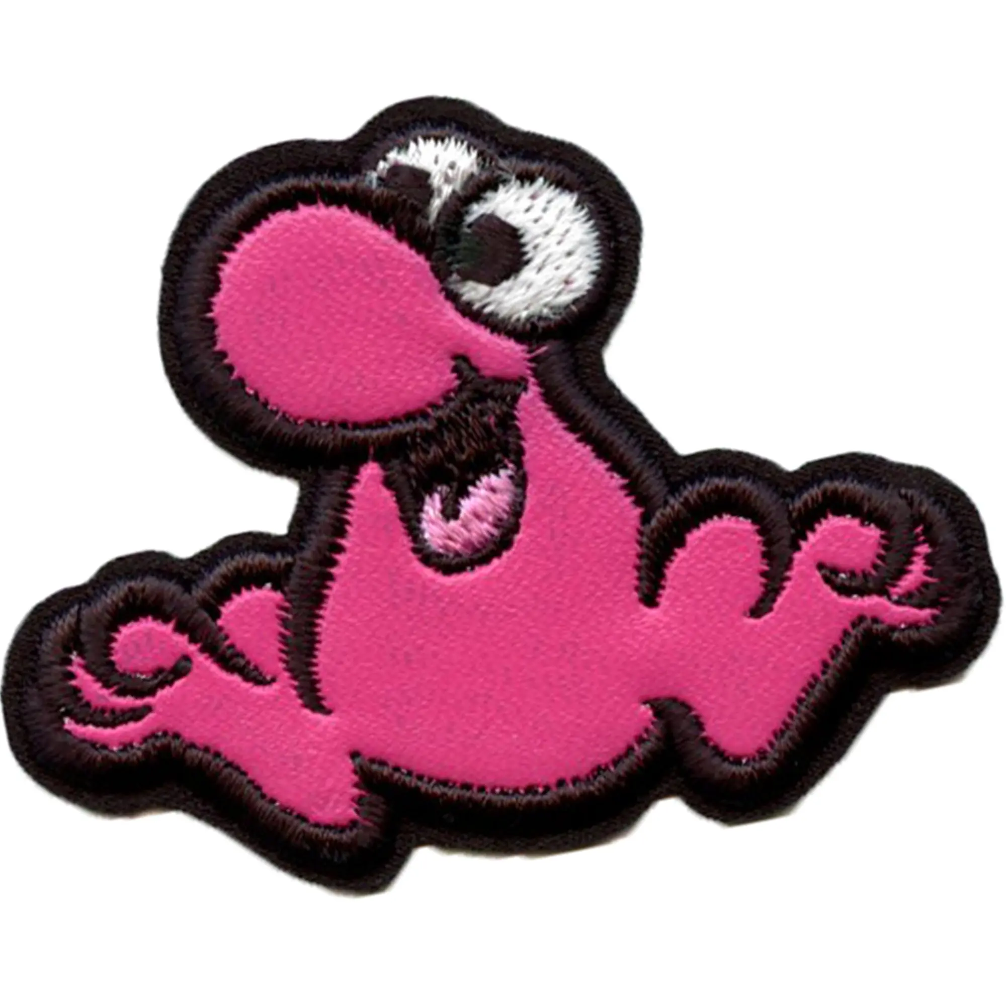 Strawberry Nerds Candy Jumping Patch Pink Sweets Mascot Applique Iron On