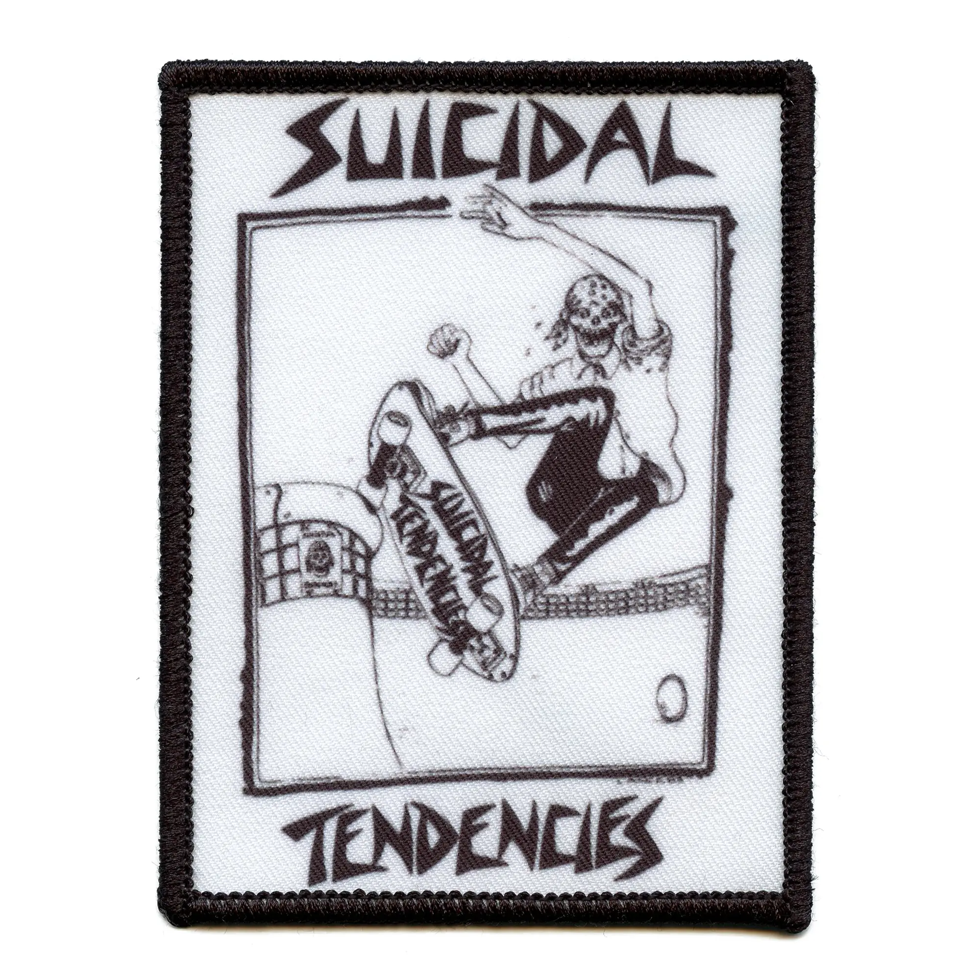Suicidal Tendencies Skater Patch Lance 1983 Punk Band Embroidered Iron On