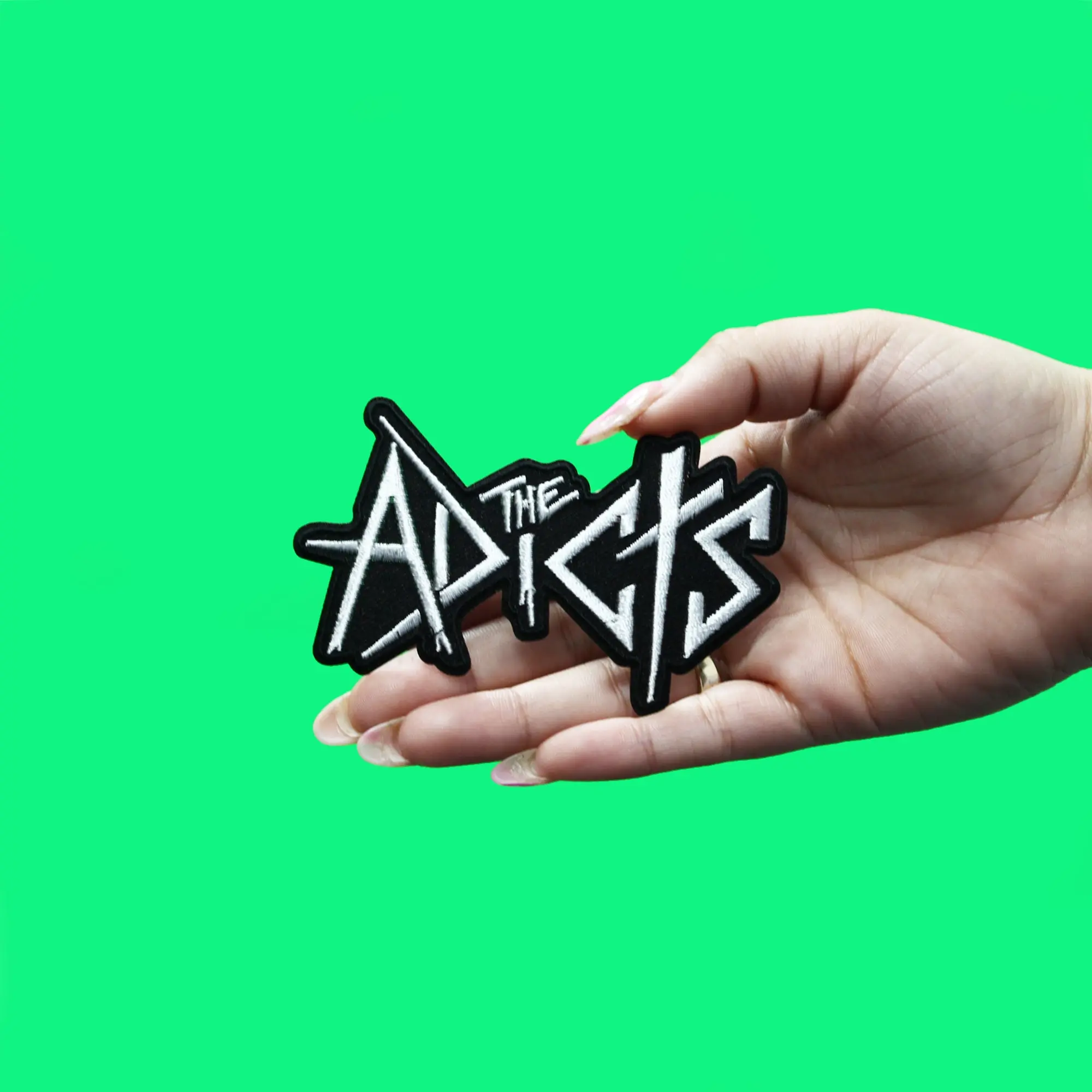 The Adicts Patch Rock Band Logo Embroidered Iron On - Image 2