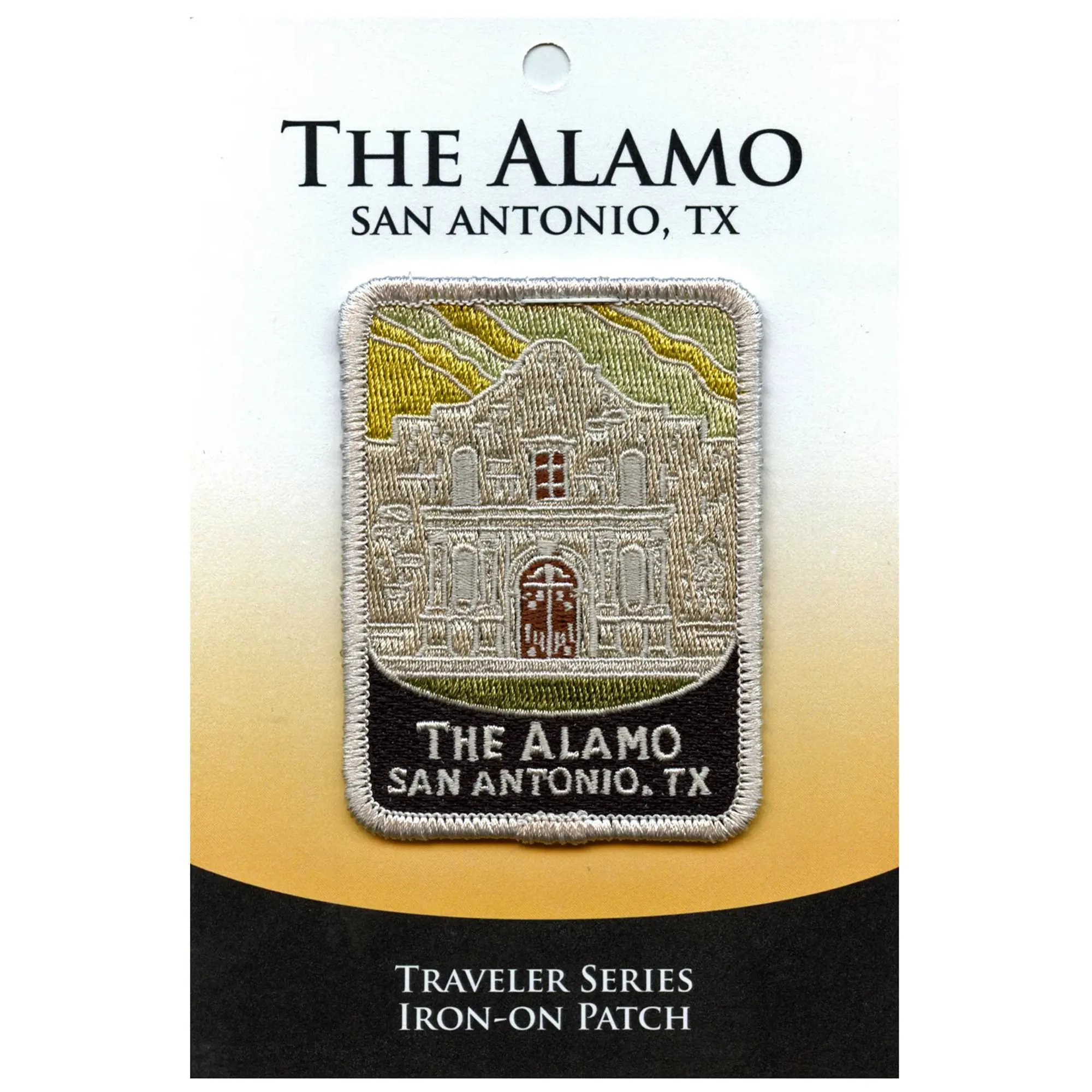 The Alamo San Antonio Texas Patch Travel Historical Landmark Embroidered Iron On - Image 2