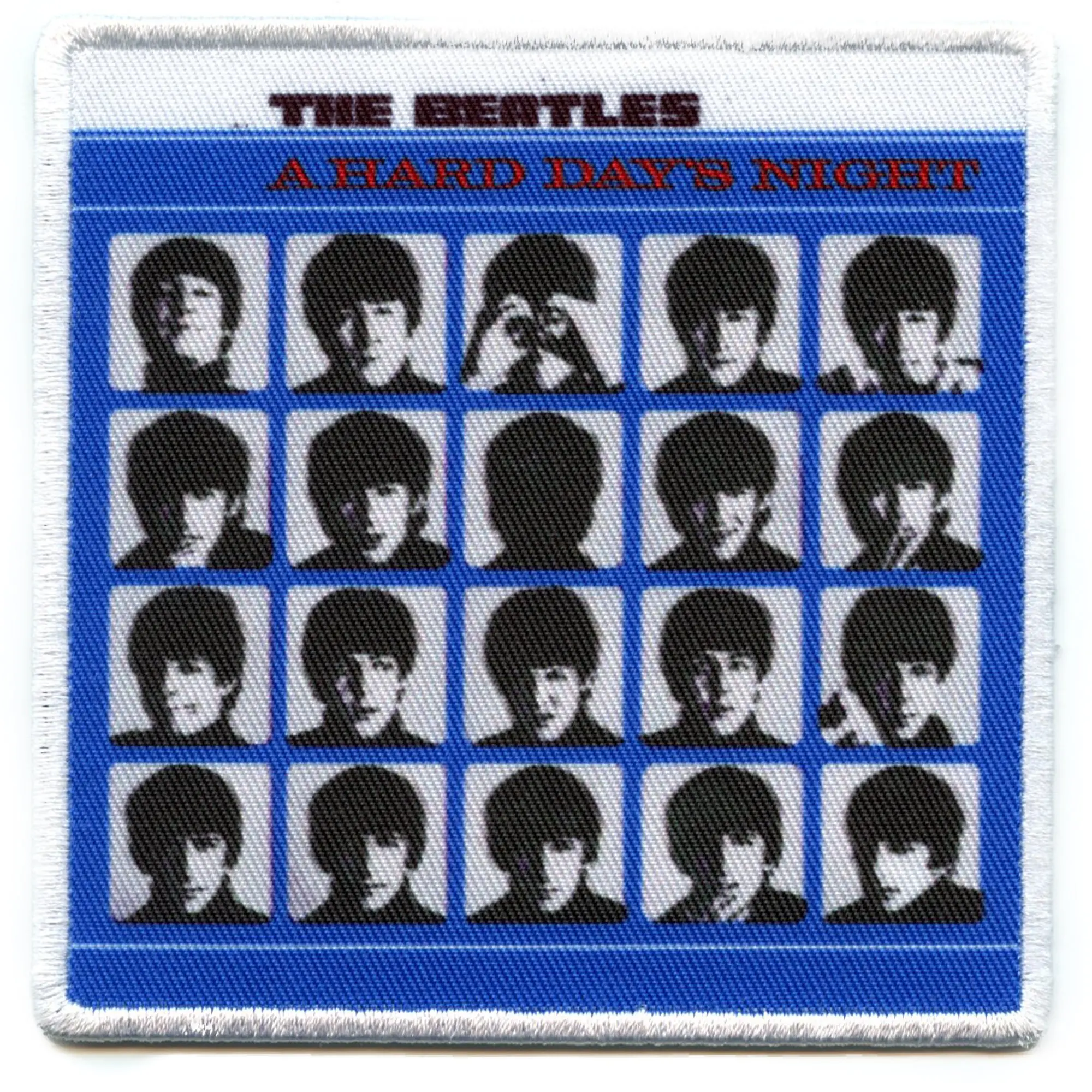 The Beatles Album Patch Hard Days Night Sublimated Iron On