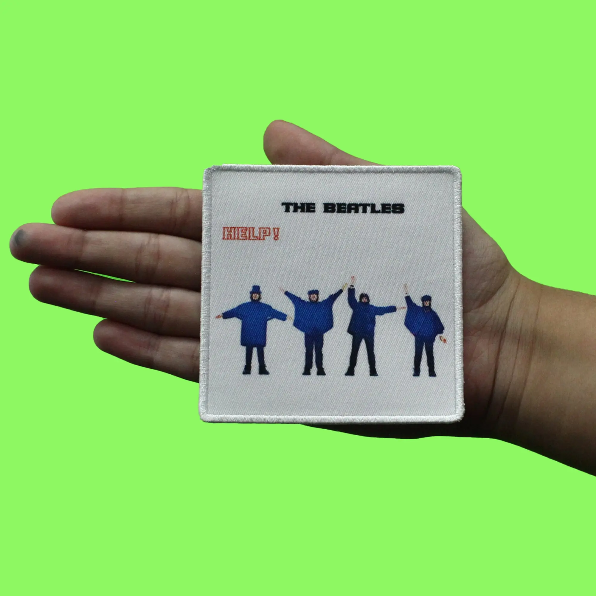 The Beatles Help! Patch British Rock Band Sublimation Iron On - Image 2
