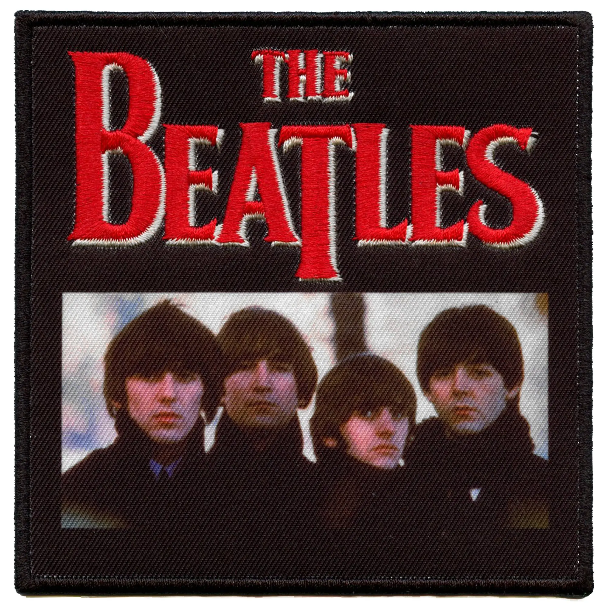The Beatles Members Photoshoot Patch Iconic Rock Band Sublimated Embroidered Iron On