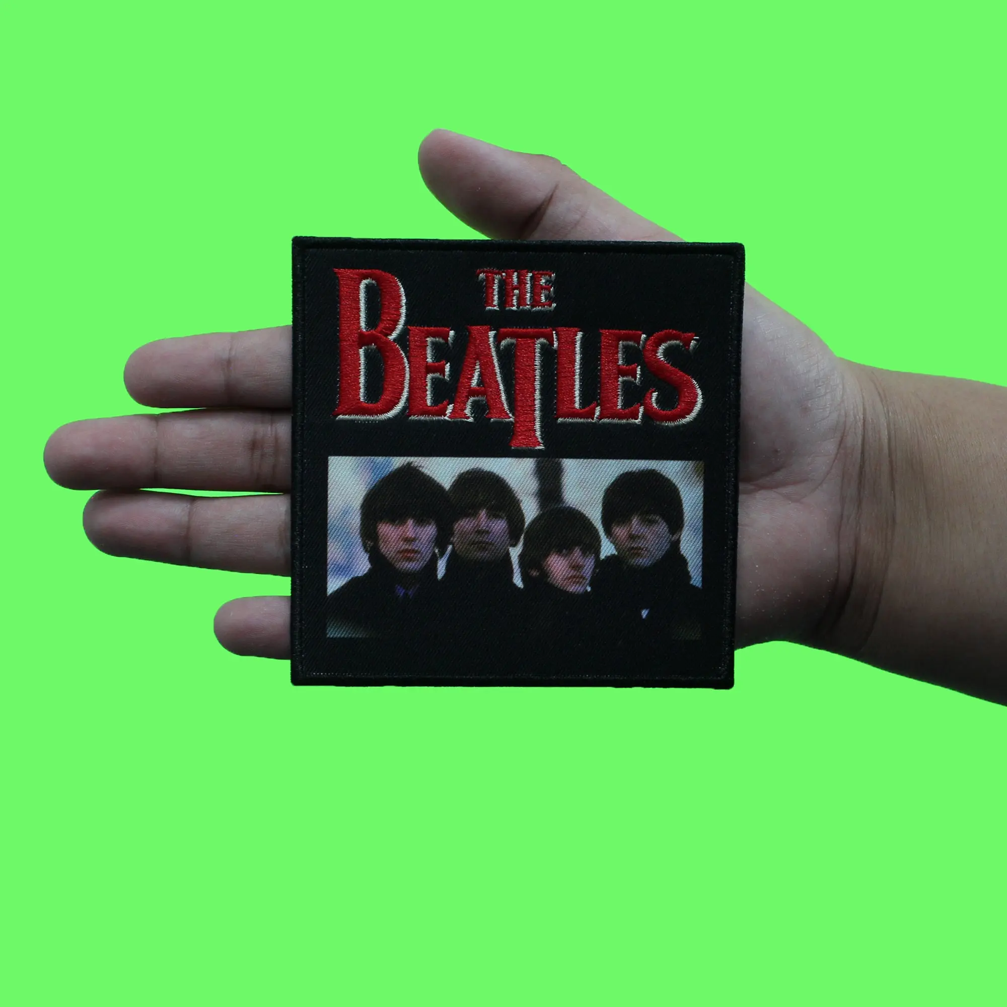 The Beatles Members Photoshoot Patch Iconic Rock Band Sublimated Embroidered Iron On - Image 2