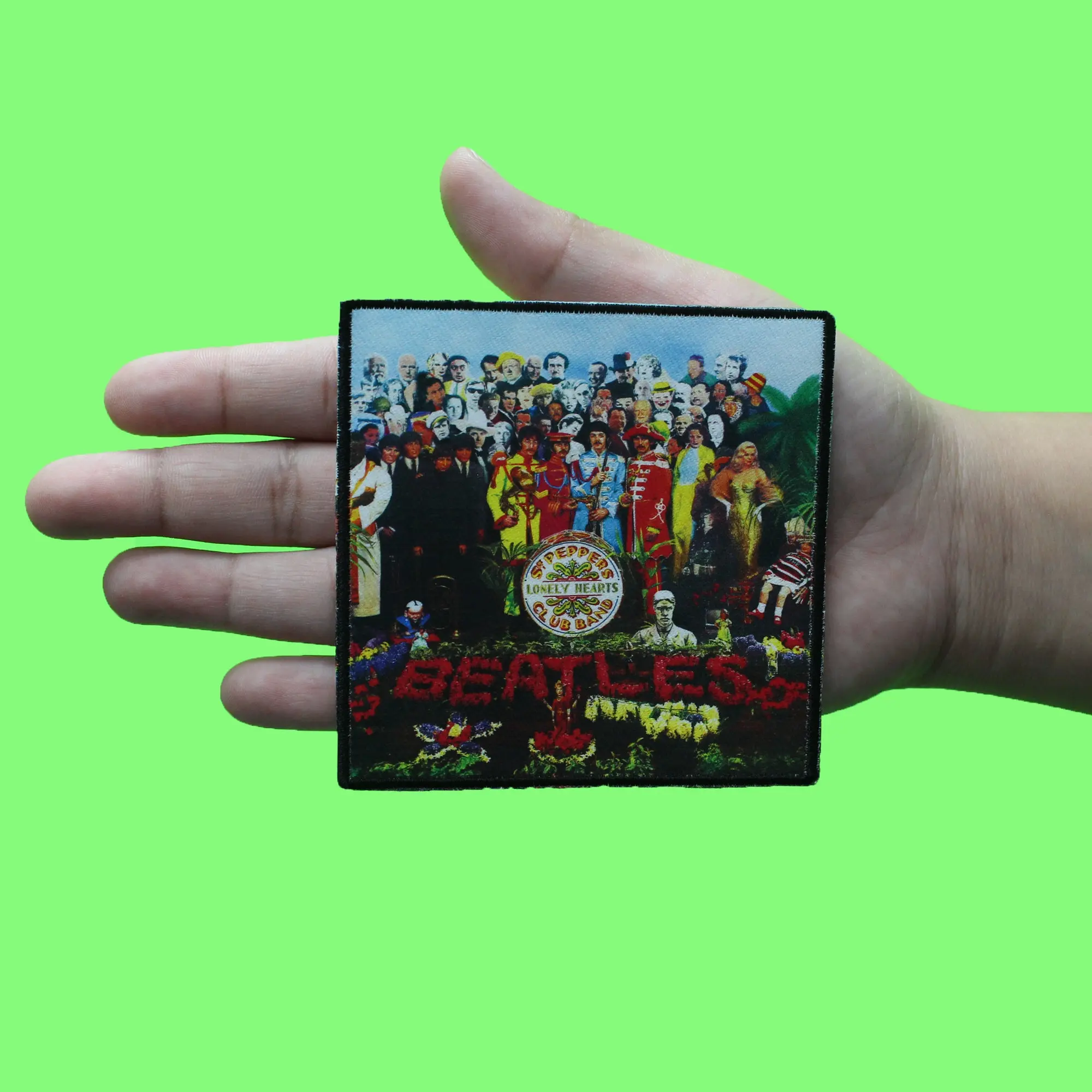 The Beatles Sgt Peppers Album Patch Lonely Hearts Iconic Sublimation Iron On - Image 2