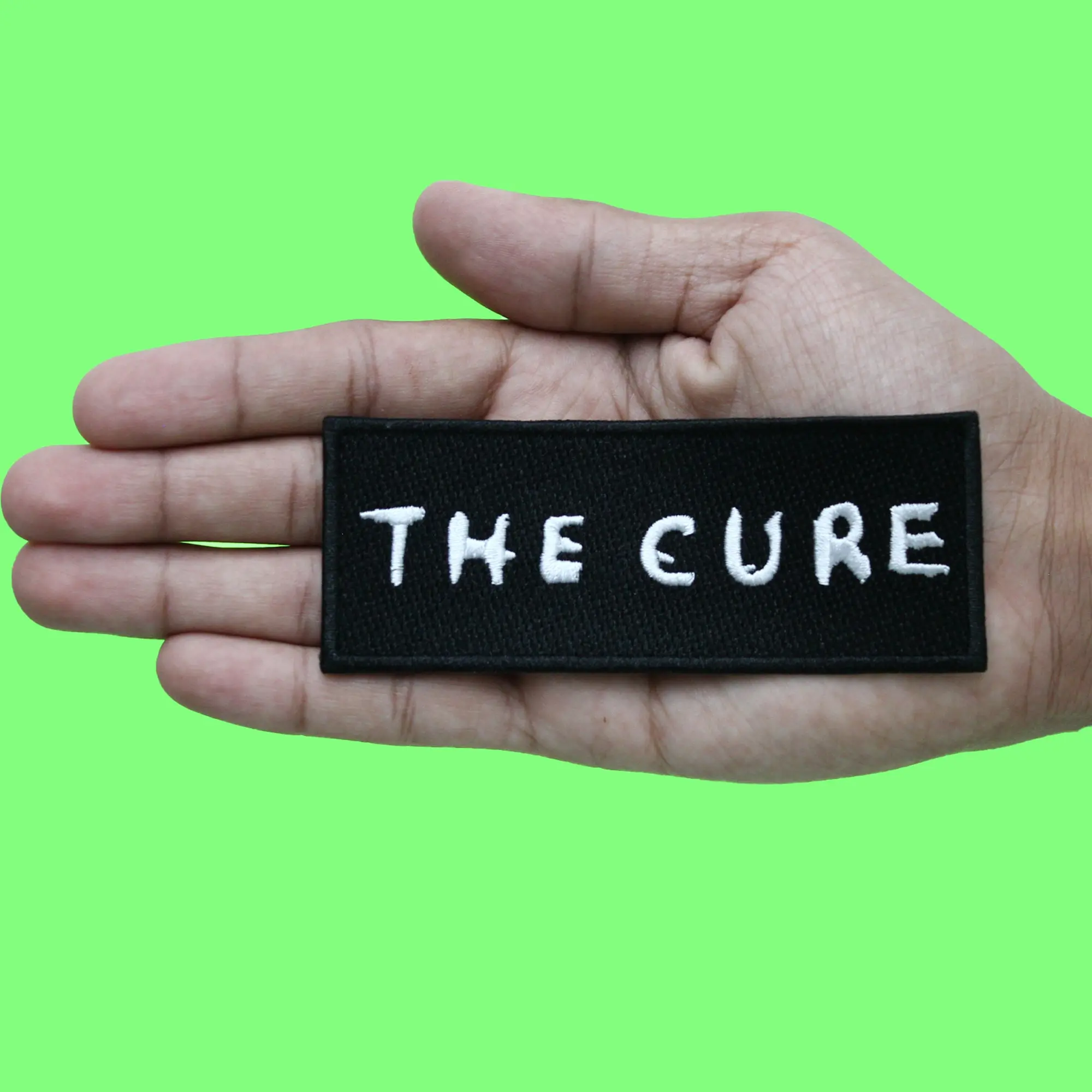 The Cure Band Patch Written Box Logo Embroidered Iron On - Image 2