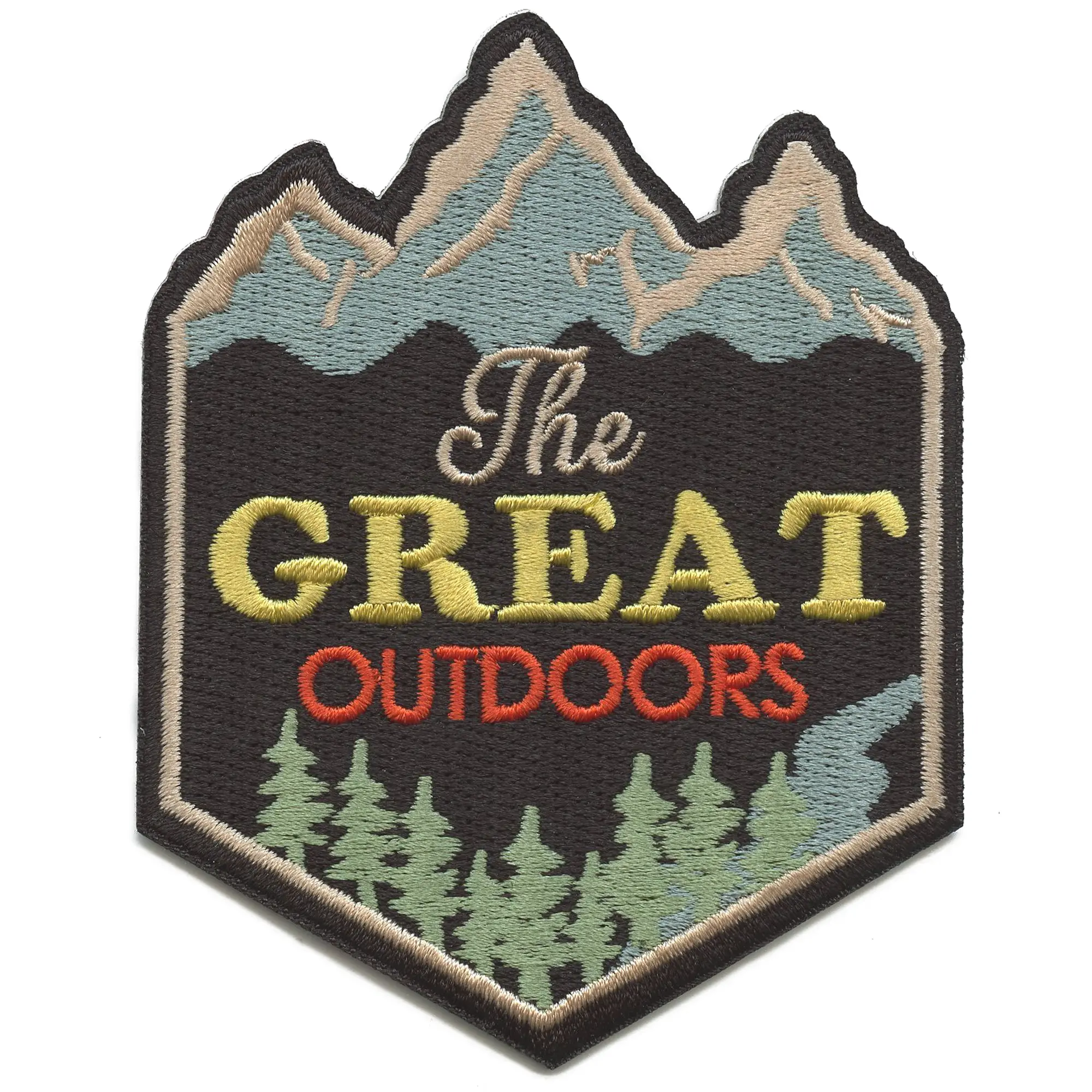 The Great Outdoors Patch Travel Park Souvenir Embroidered Iron On
