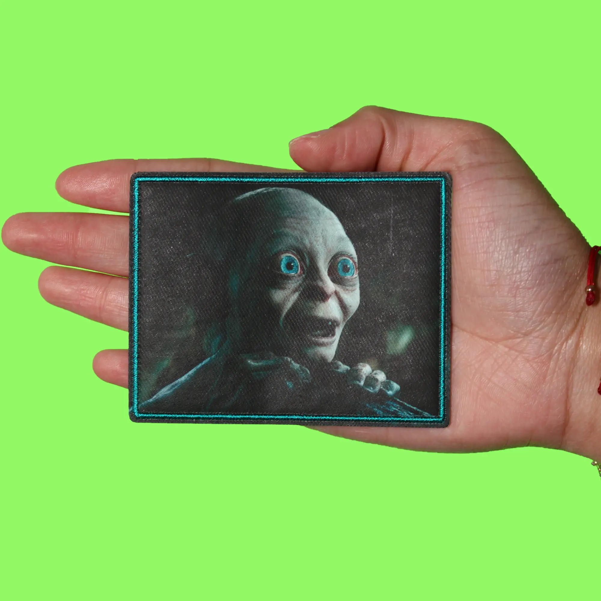 The Lord Of The Rings Patch Smeagol My Precious Sublimated Iron On - Image 2