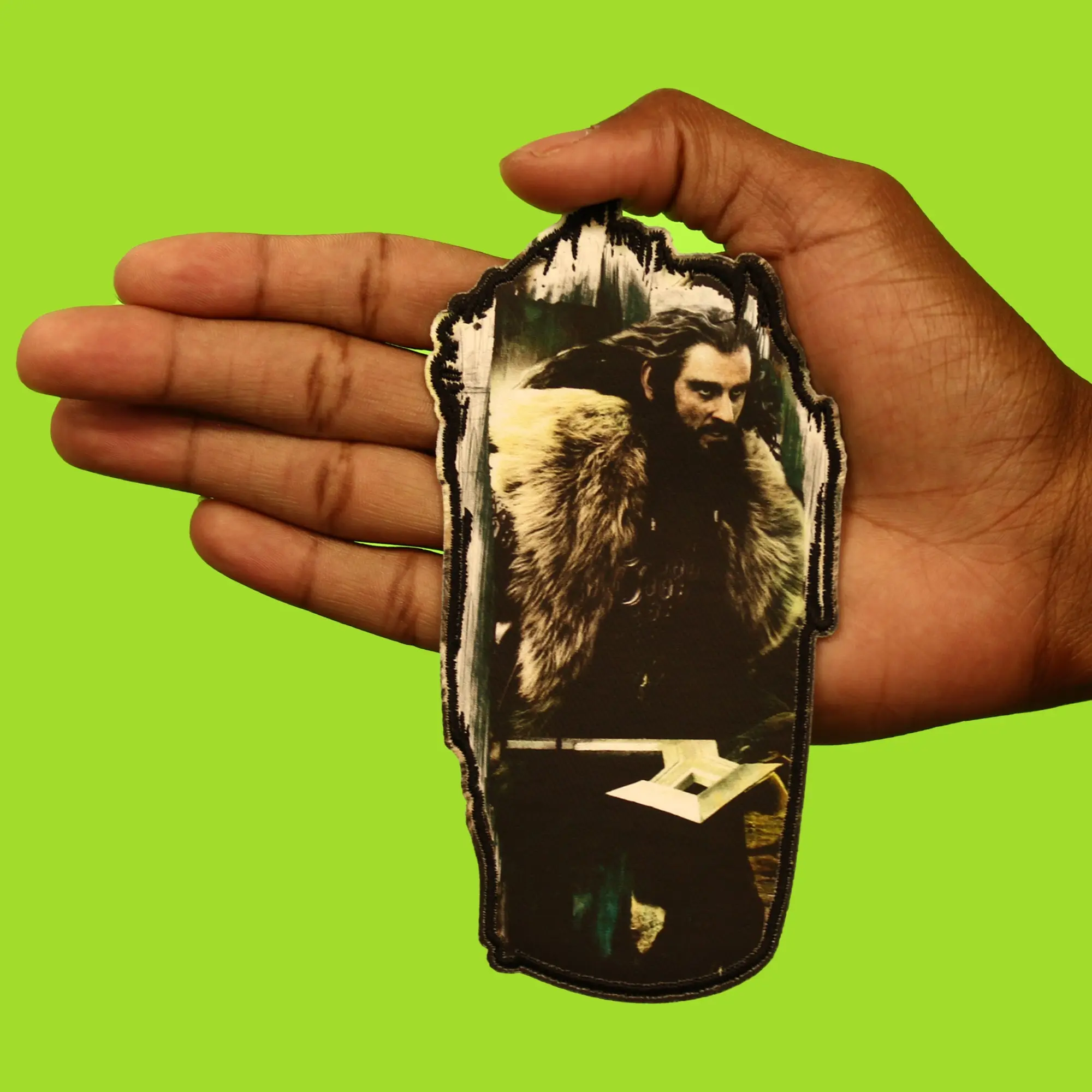 The Lord Of The Rings Patch Fun Thorin Character Embroidered Iron On - Image 2