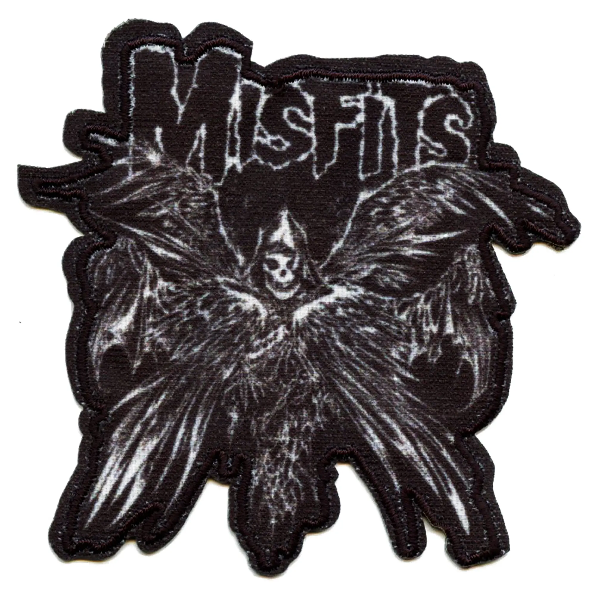 The Misfits Descending Angel Patch Classic Punk Rock Sublimated Iron On