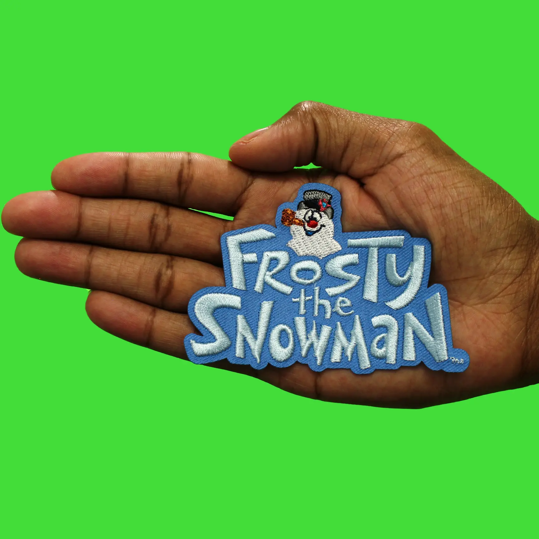 The Movie Logo Patch Frosty The Snowman Embroidered Iron On - Image 2