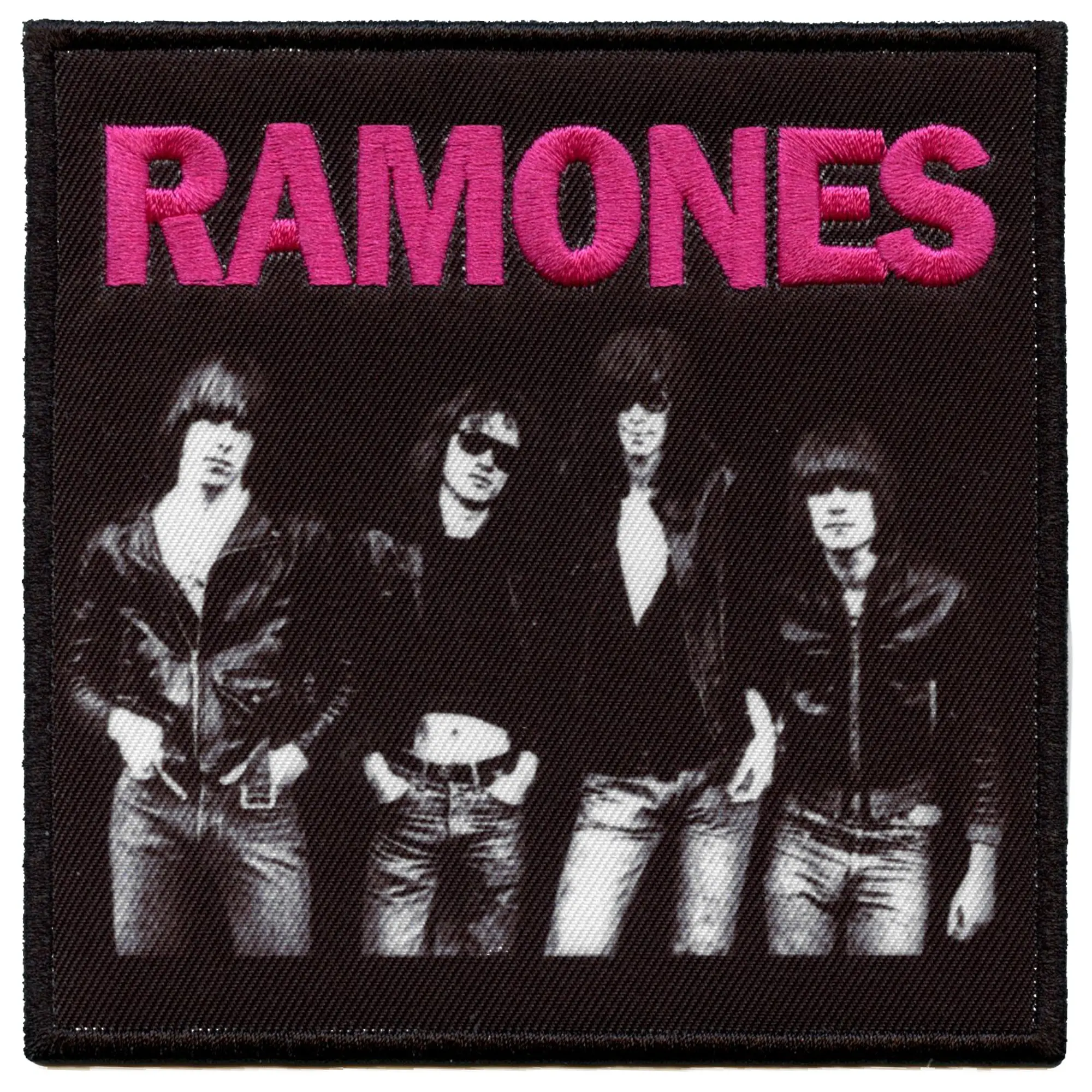 The Ramones Band Photo Patch Punk Rock Cover Sublimated Embroidered Iron On