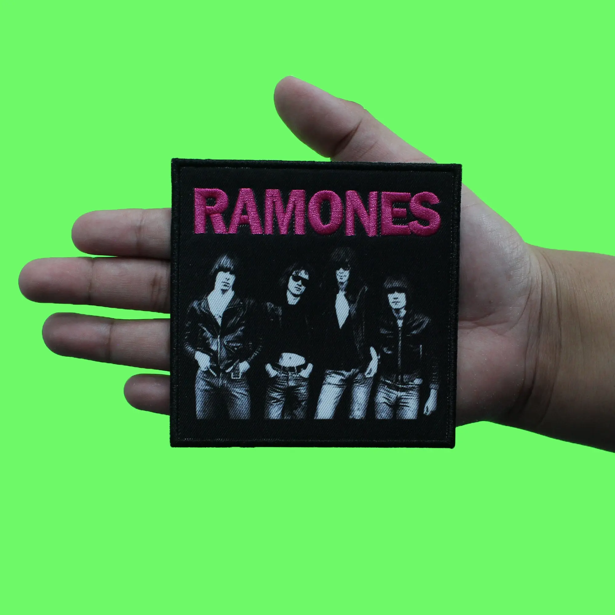 The Ramones Band Photo Patch Punk Rock Cover Sublimated Embroidered Iron On - Image 2
