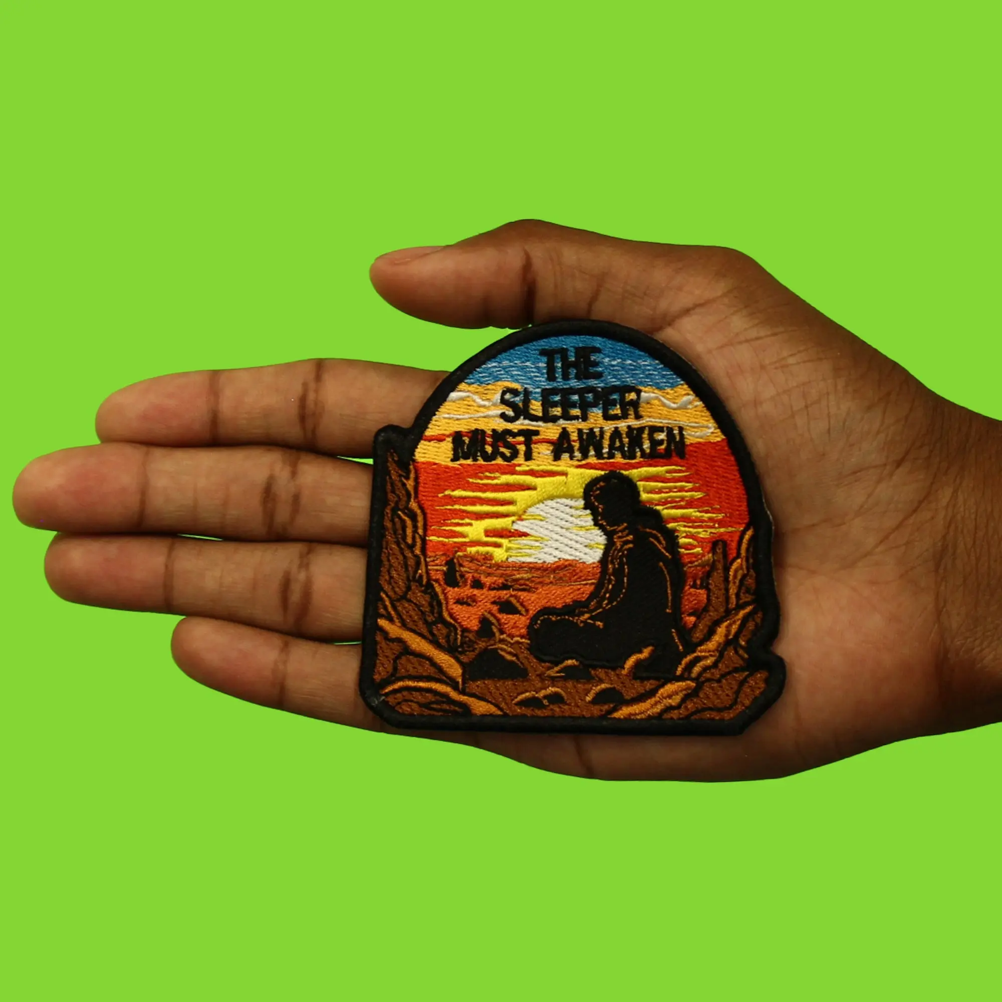 The Sleeper Must Awaken Patch Action Movie TV Embroidered Iron On - Image 2