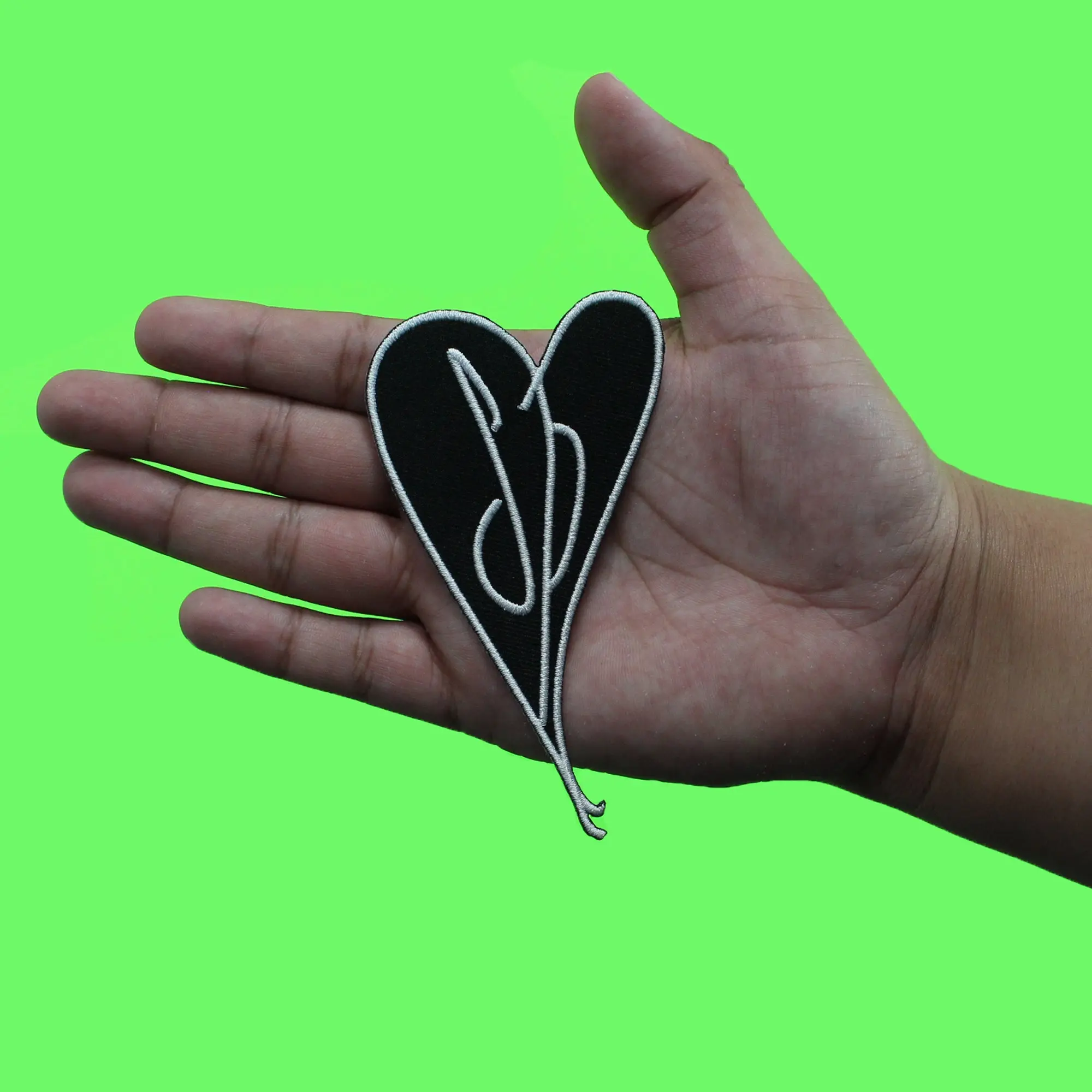 The Smashing Pumpkins Gish Heart Patch Chicago Rock Band Embroidered Iron On - Image 2