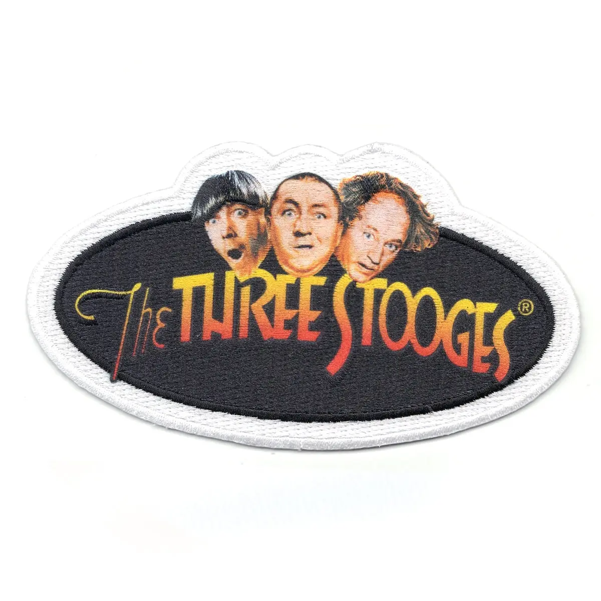 The Three Stooges Iron on Patch