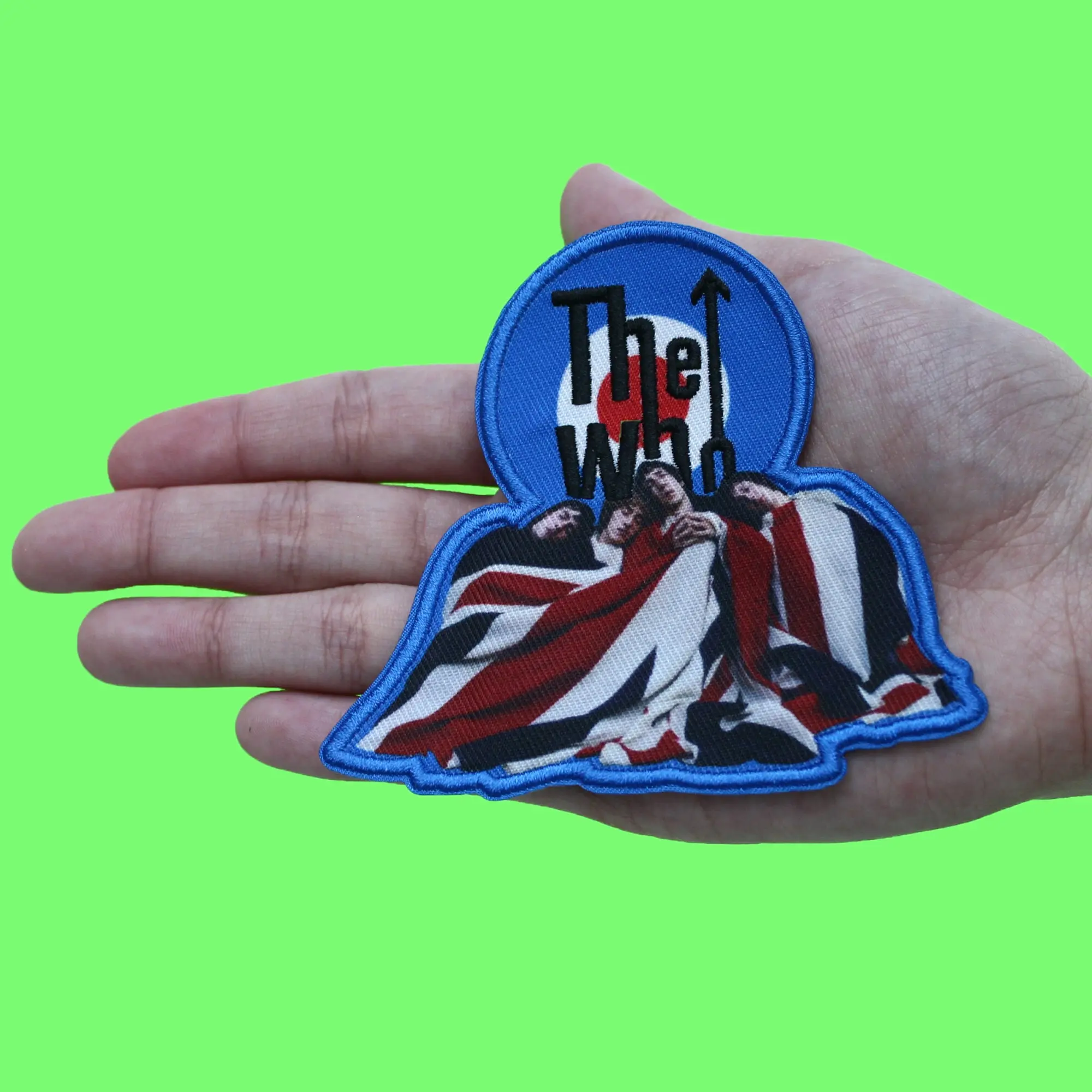 The Who The Kids Are Alright Patch English Rock Band Sublimated Embroidery Iron On - Image 2