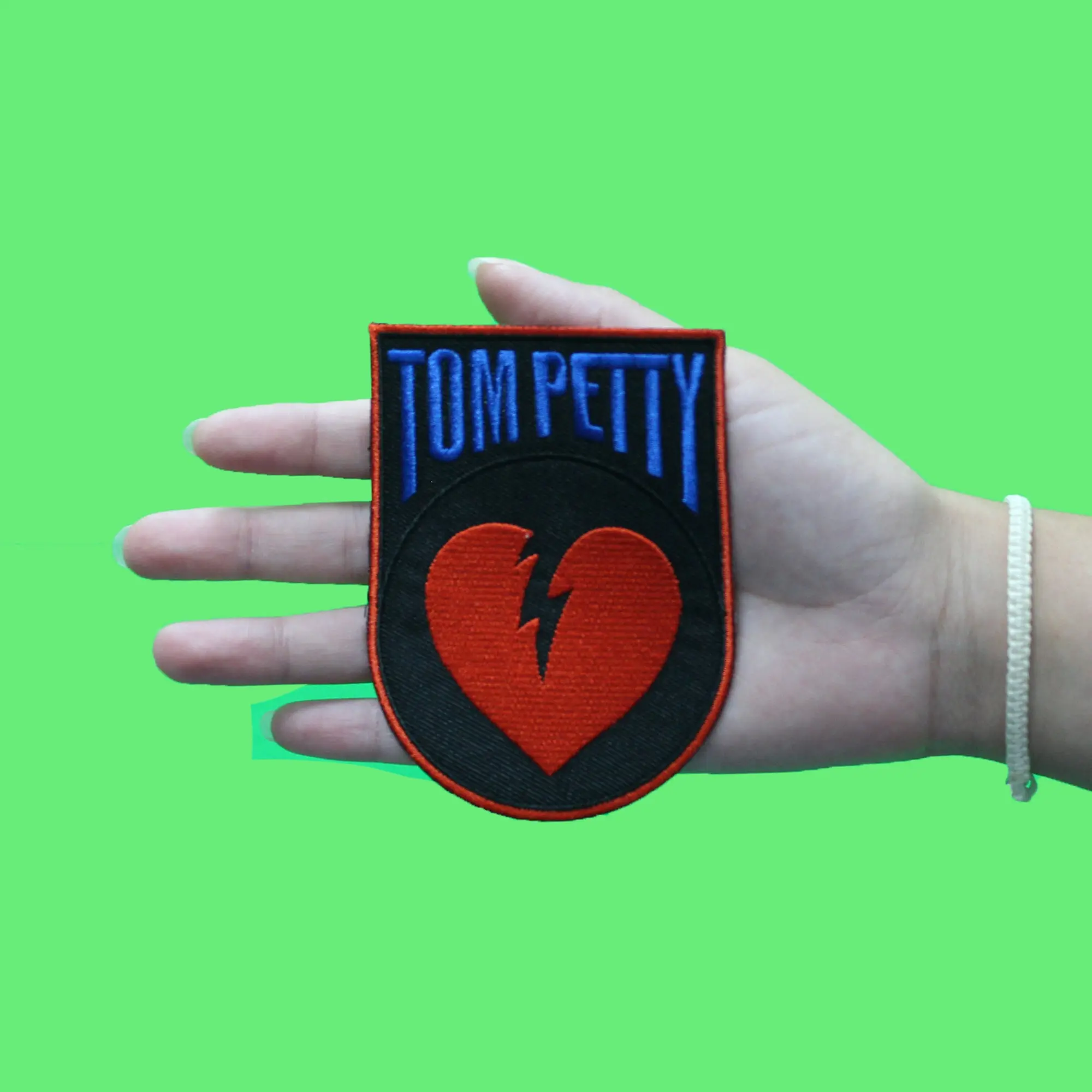 Tom Petty and The Heartbreakers Standard Patch Heart Break Embroidered Iron On - Image 2