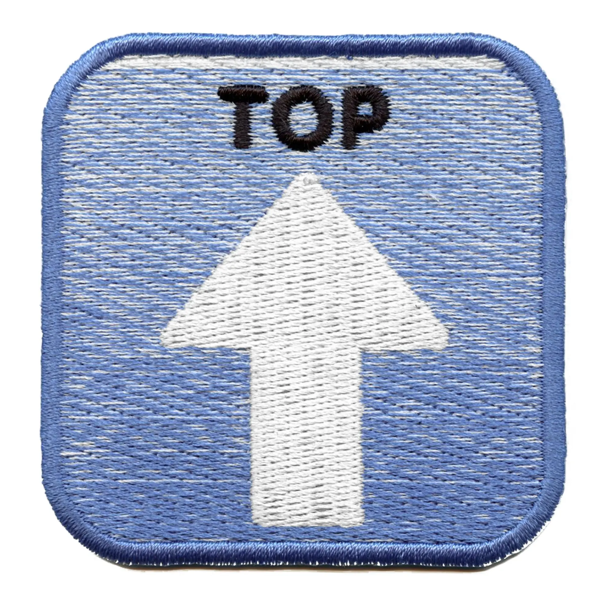 Top Arrow Tag Patch Pride Role Preference Embroidered Iron On