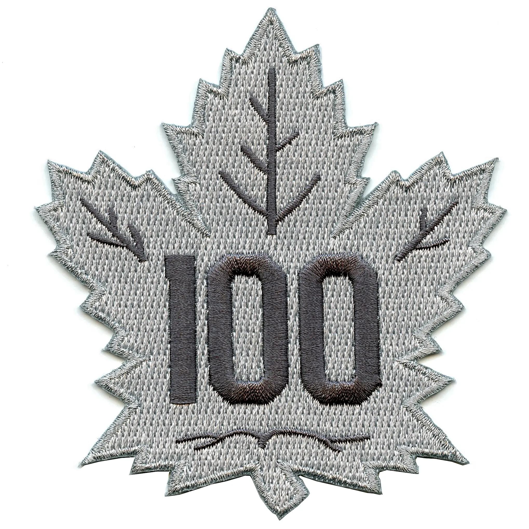 Toronto Maple Leafs 100th Anniversary Jersey Patch 2017 Season - Image 2