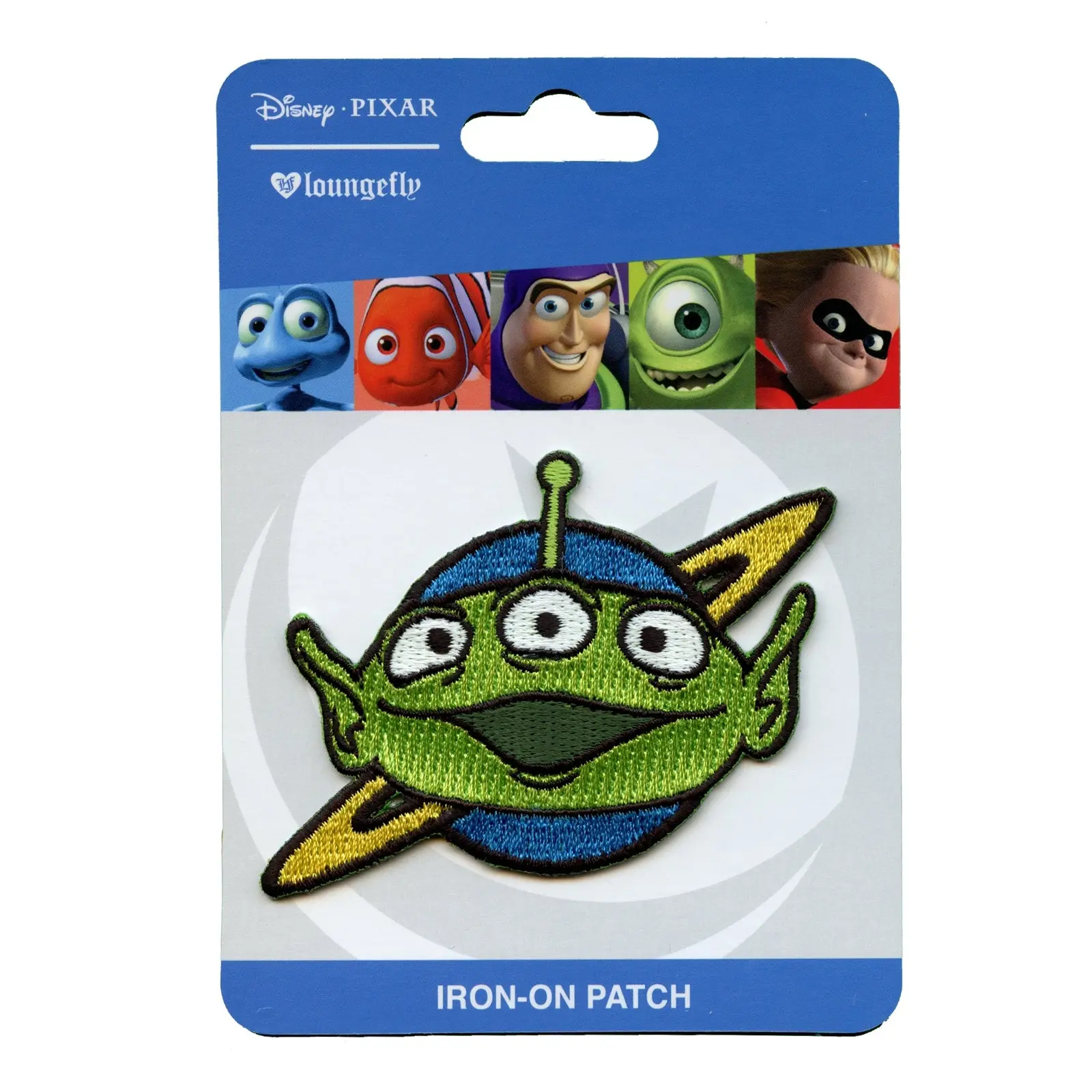 Toy Story Three Eyed Aliens Little Green Men Disney Iron on Patch - Image 2