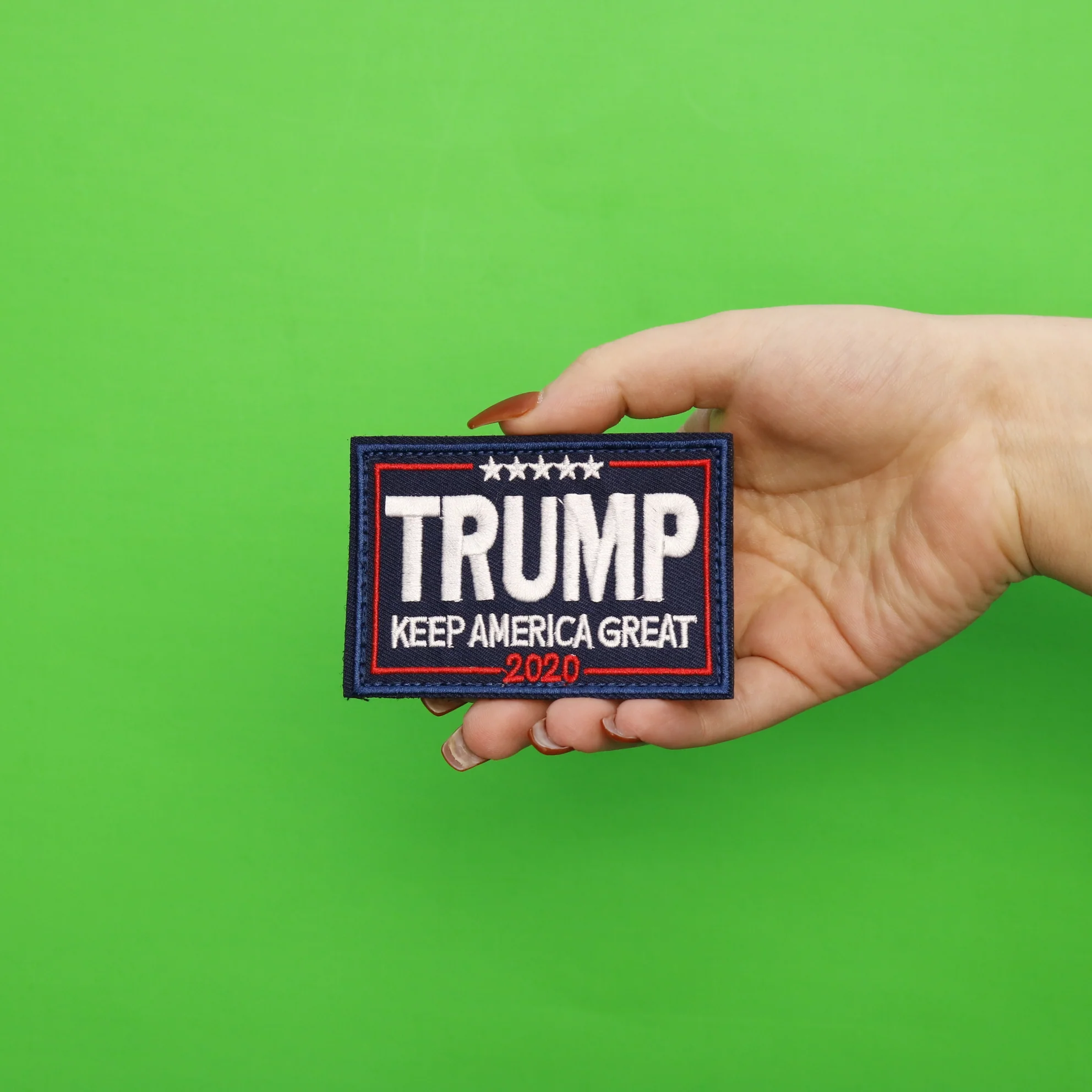 President Donald Trump Keep America Great Embroidered Velcro Patch - Image 2