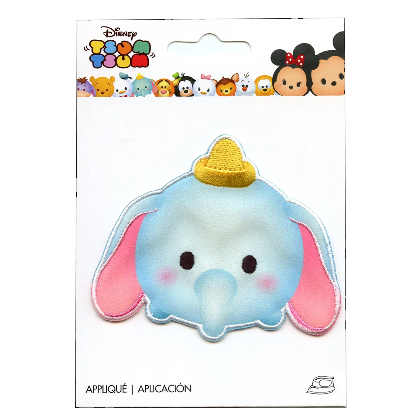 Disney Dumbo Tsum Tsum Embroidered Applique Iron On Patch - Image 2