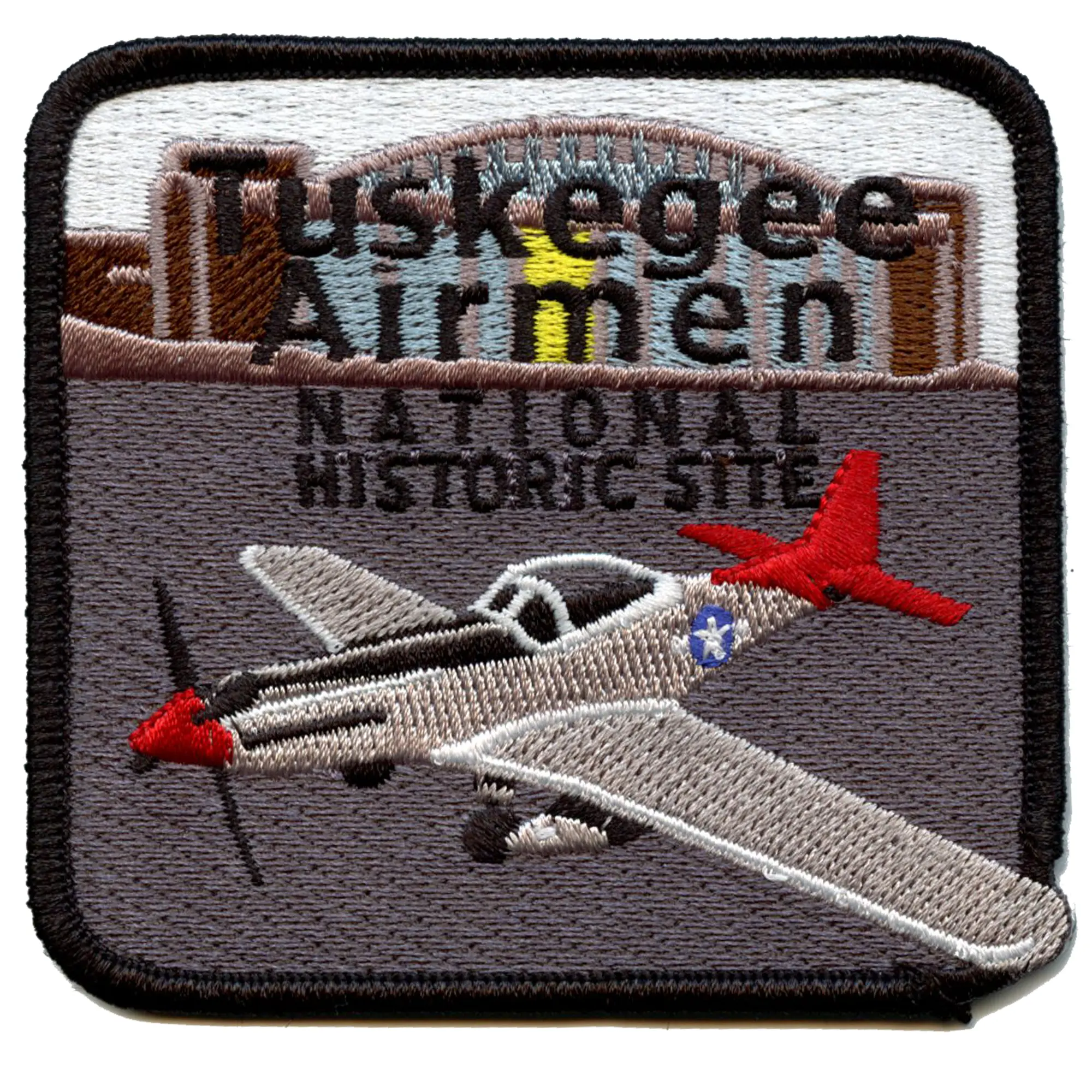 Tuskegee Airmen Alabama Patch National Historic Site Embroidered Iron On