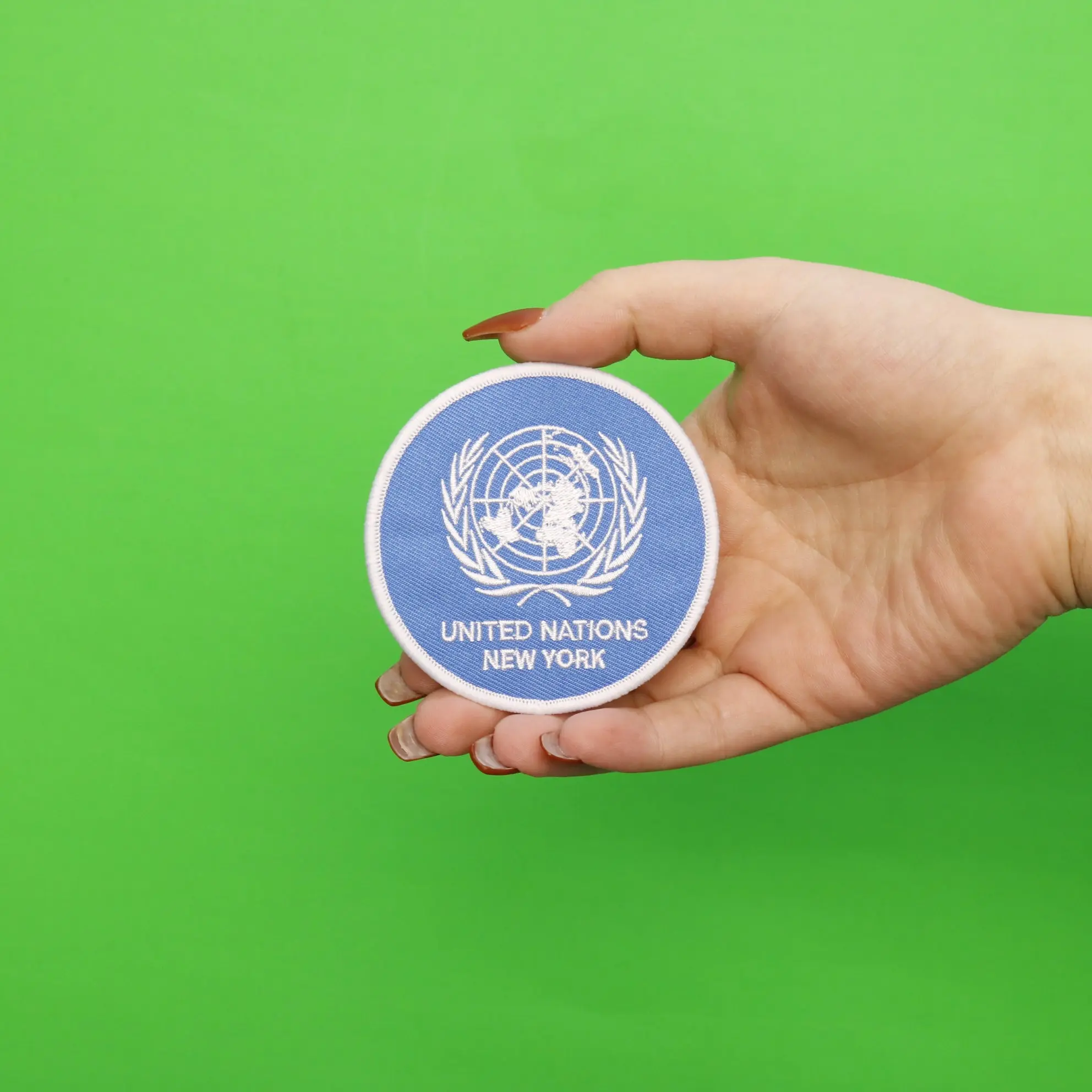 United Nations New York  Iron On Patch - Image 2