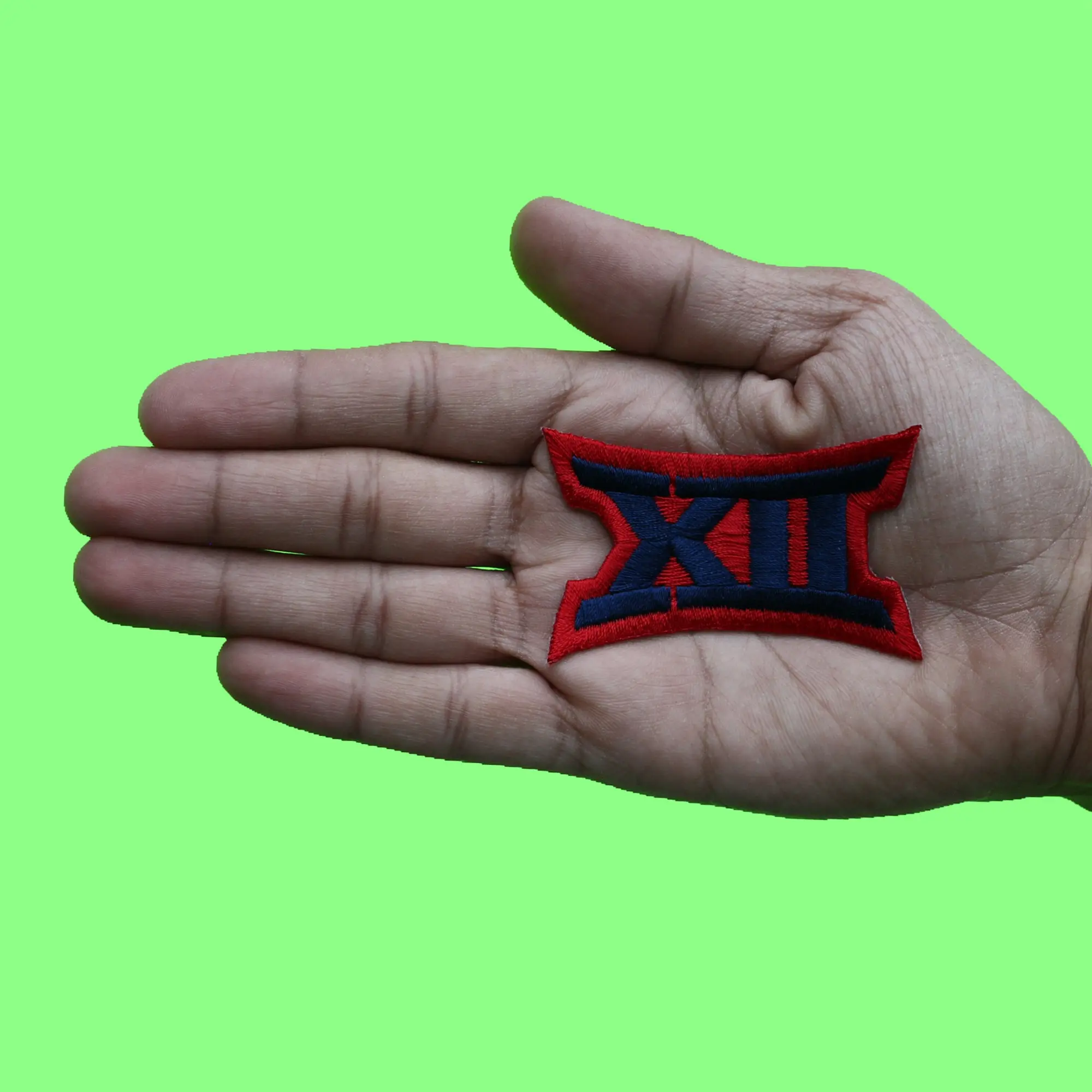 University Of Arizona Big 12 XII Conference Red/Blue Jersey Uniform Patch Iron On - Image 3