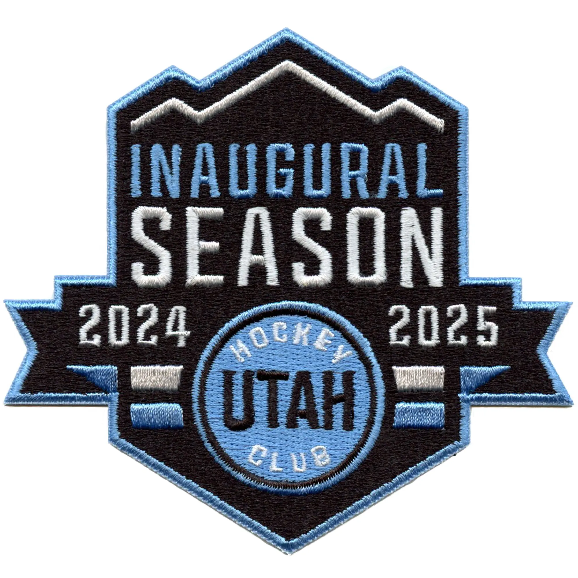 Utah Mammoth Hockey Club Inaugural Season Logo Shoulder Jersey Patch (2024-2025) - Image 2