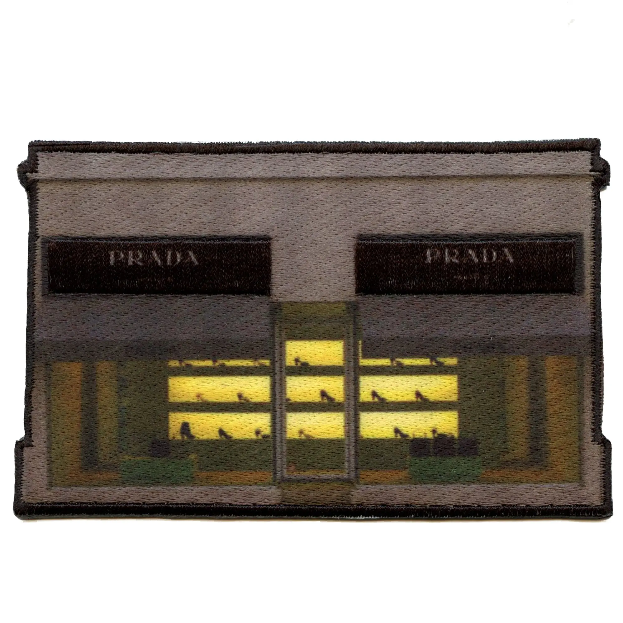 Marfa Texas Store Patch Shopping Fashion Art Sublimated Embroidery Iron-On