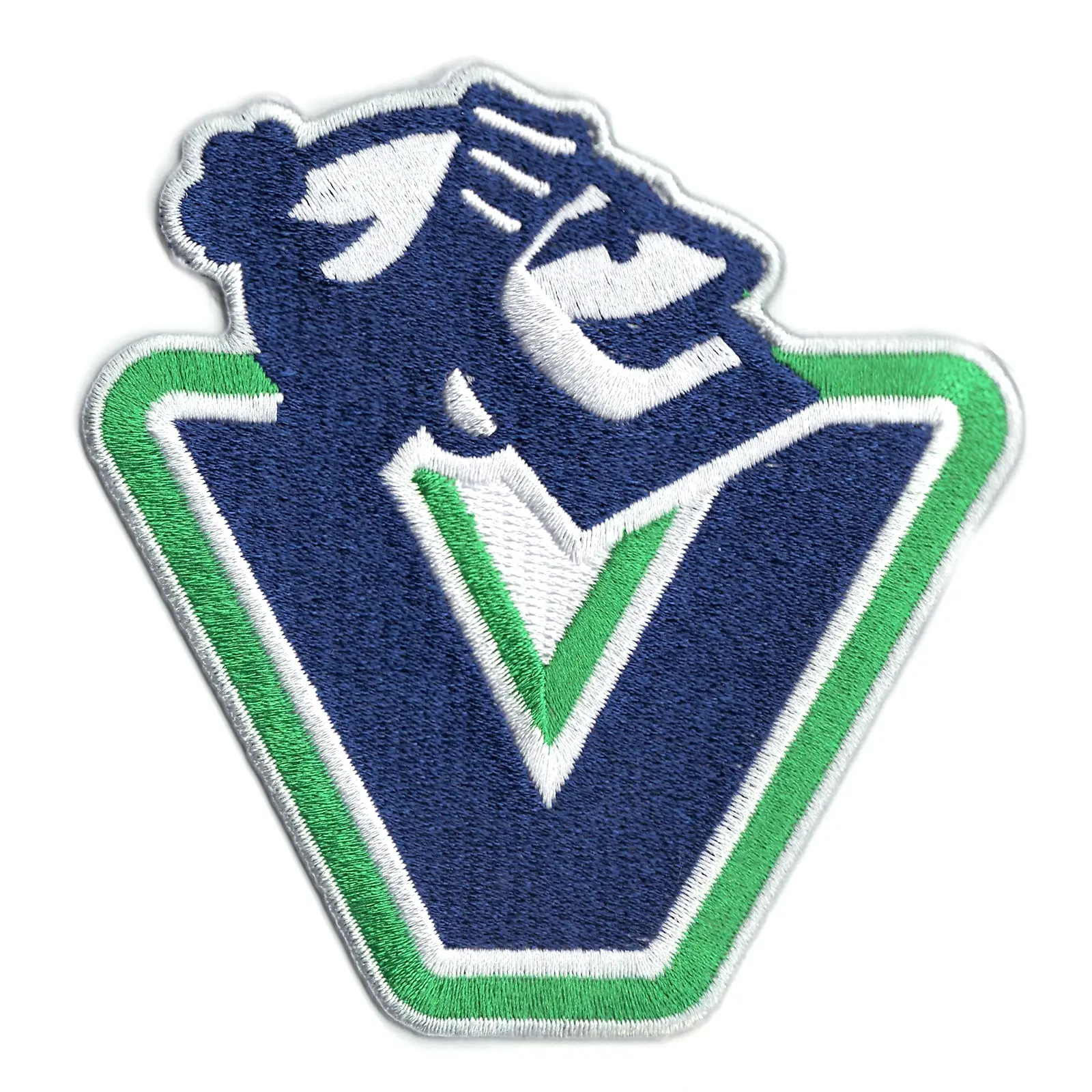Vancouver Canucks Alternate V with Johnny Canuck Logo Patch 2007