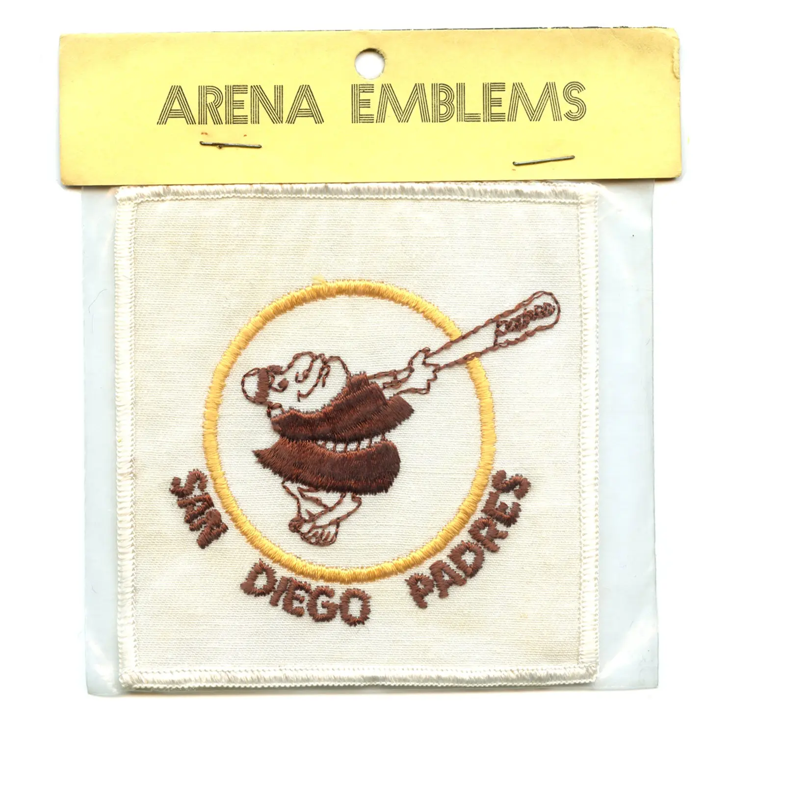 Very Rare San Diego Padres MLB Baseball Vintage Square Team Logo Patch