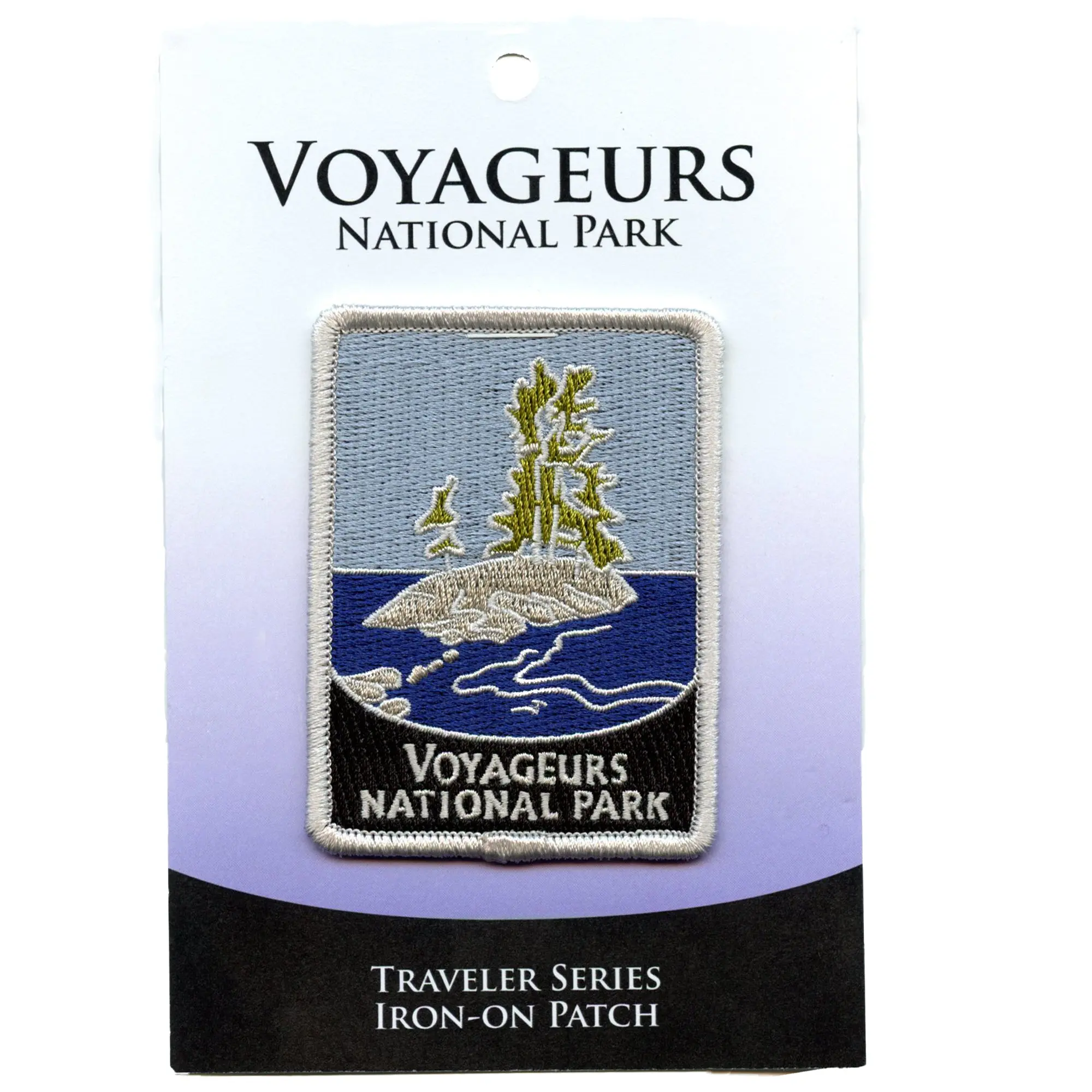 Voyageurs National Park Patch Travel Collectible Souvenir Embroidered Iron On - Image 2