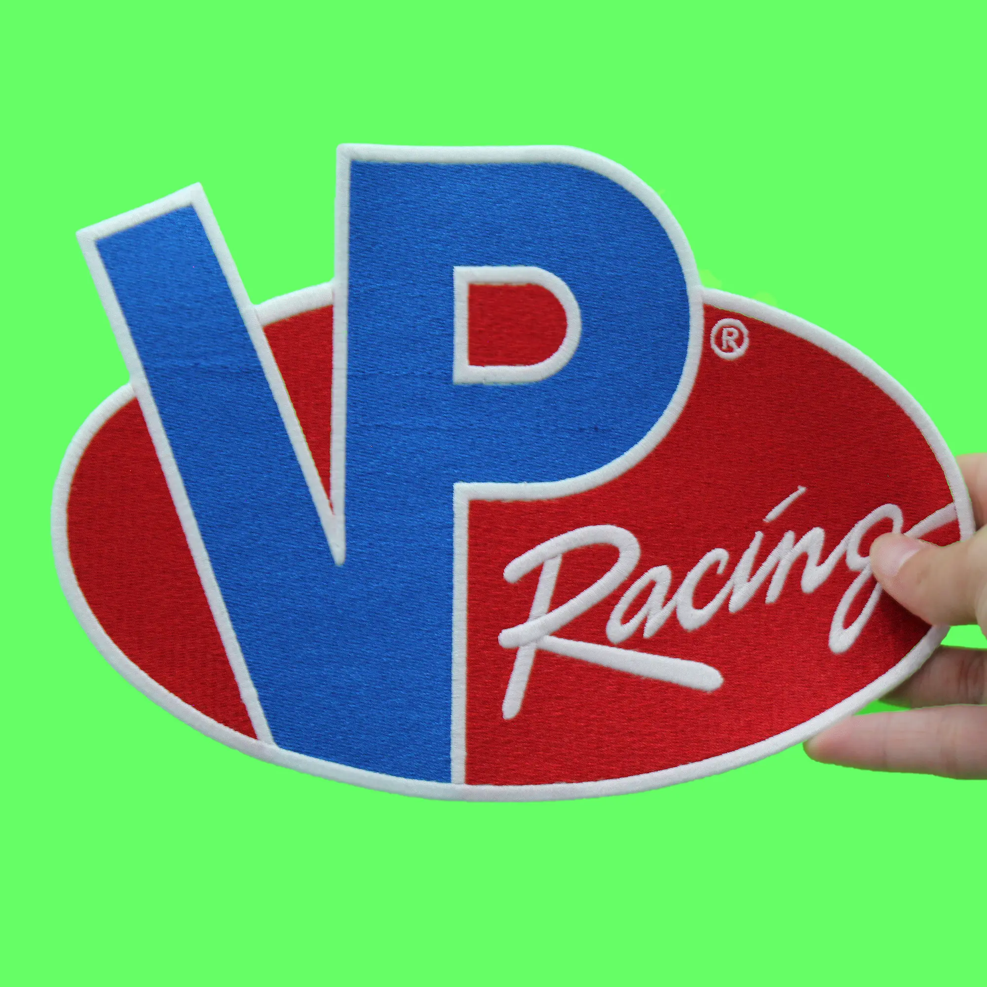 VP Racing Large Logo Patch Fuel Octane Race Embroidered Iron On - Image 2