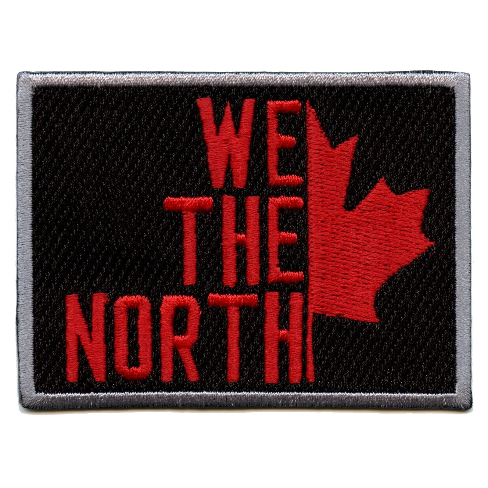 NBA We The North Toronto Canada With Maple Leaf Pride Iron On Patch
