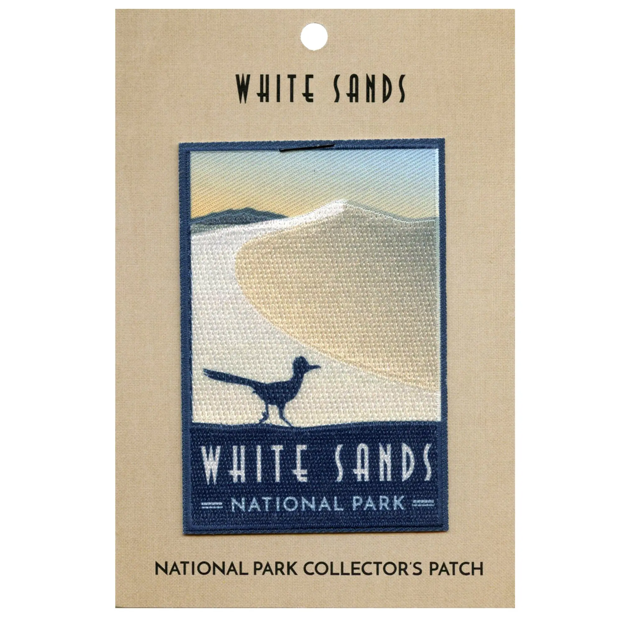 White Sands National Park Patch New Mexico Dunes Travel Sublimated Iron On - Image 2