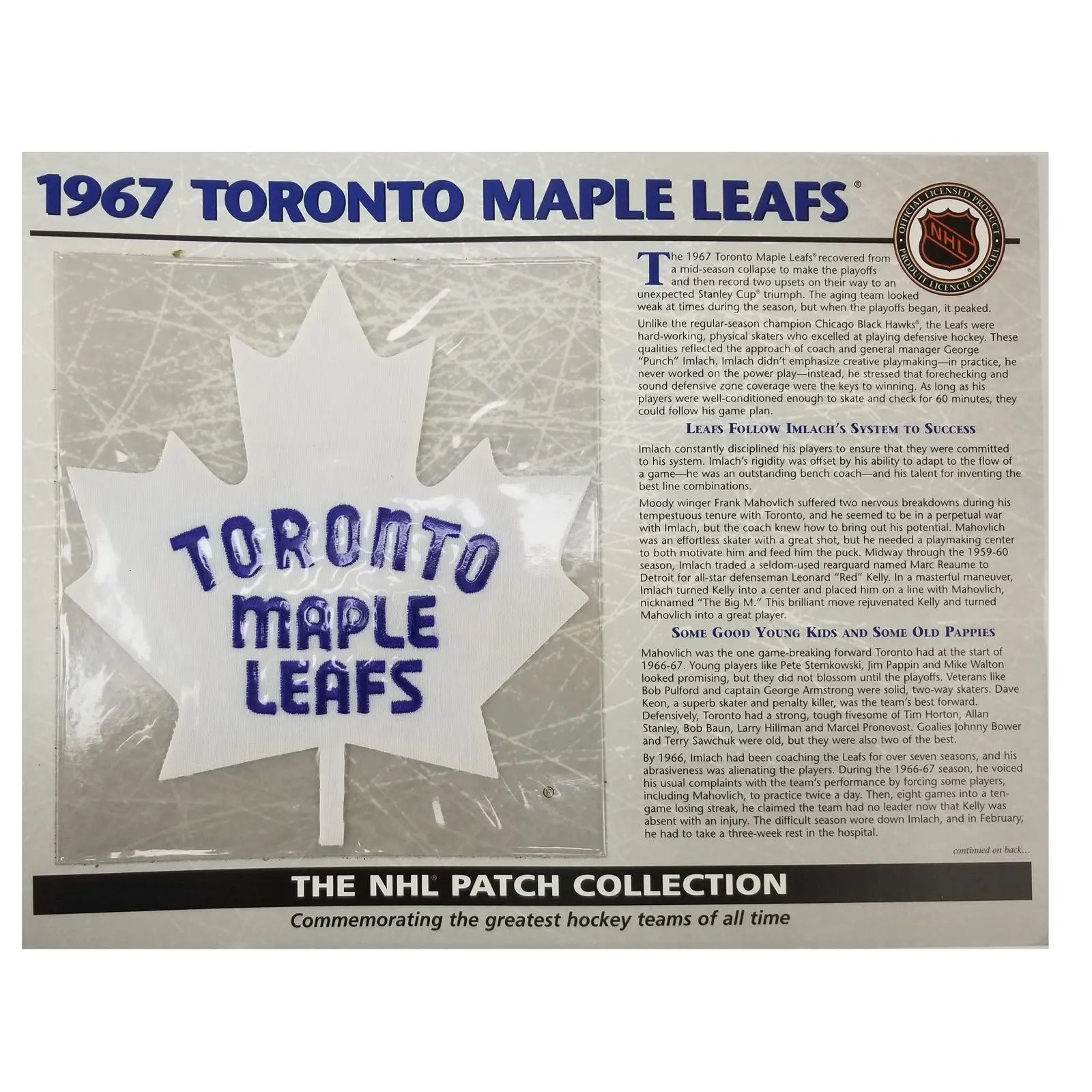 Willabee & Ward NHL Patch Collection Greatest Teams Of All Time With Stat Card - Image 8