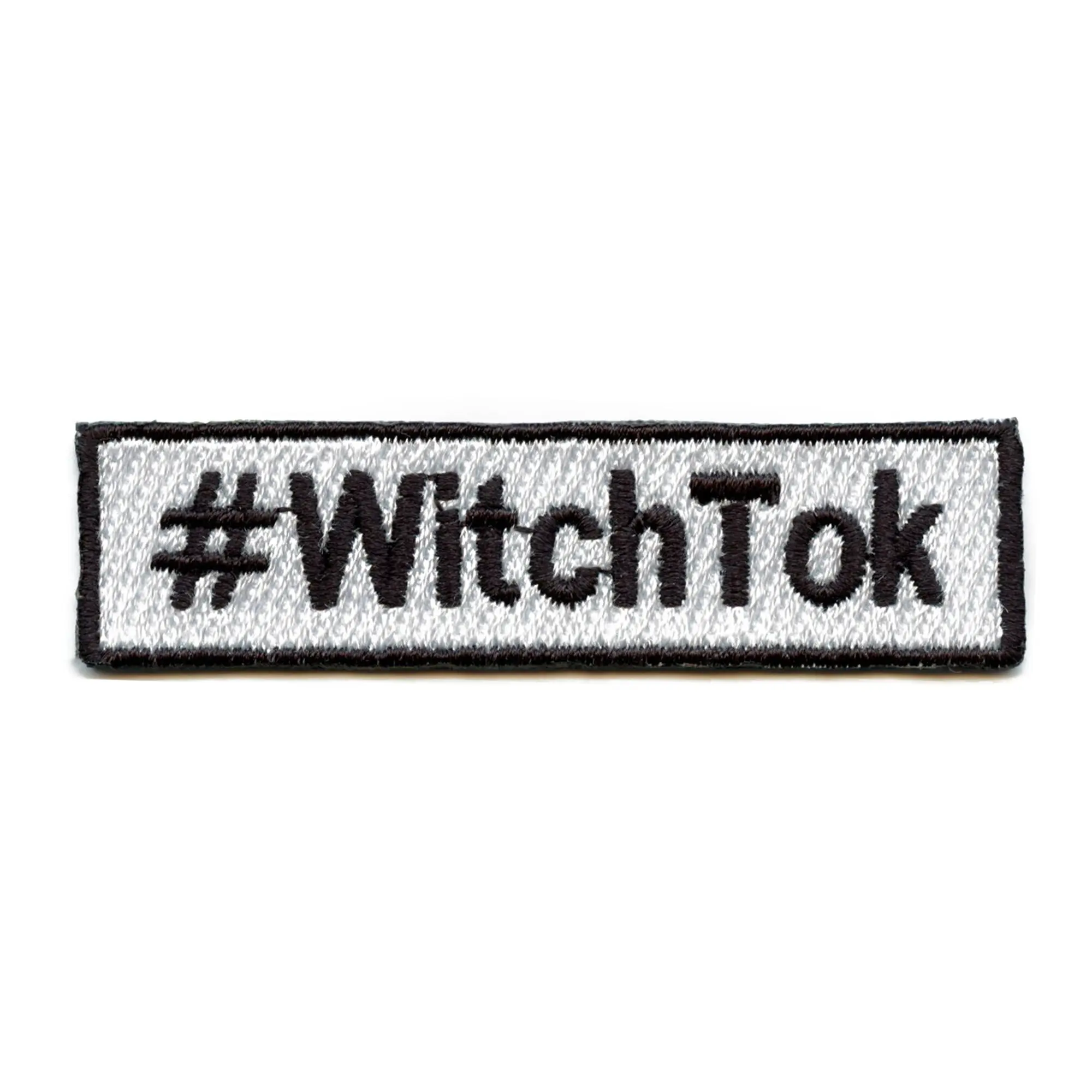 #WitchTok Patch Popular Hashtag Embroidered Iron On