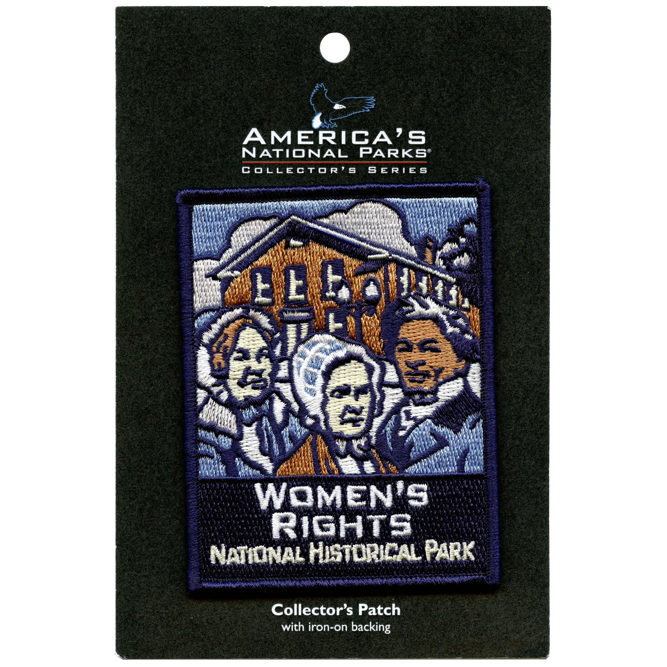 Womens Rights National Park Patch Historic Travel Embroidered Iron On - Image 2