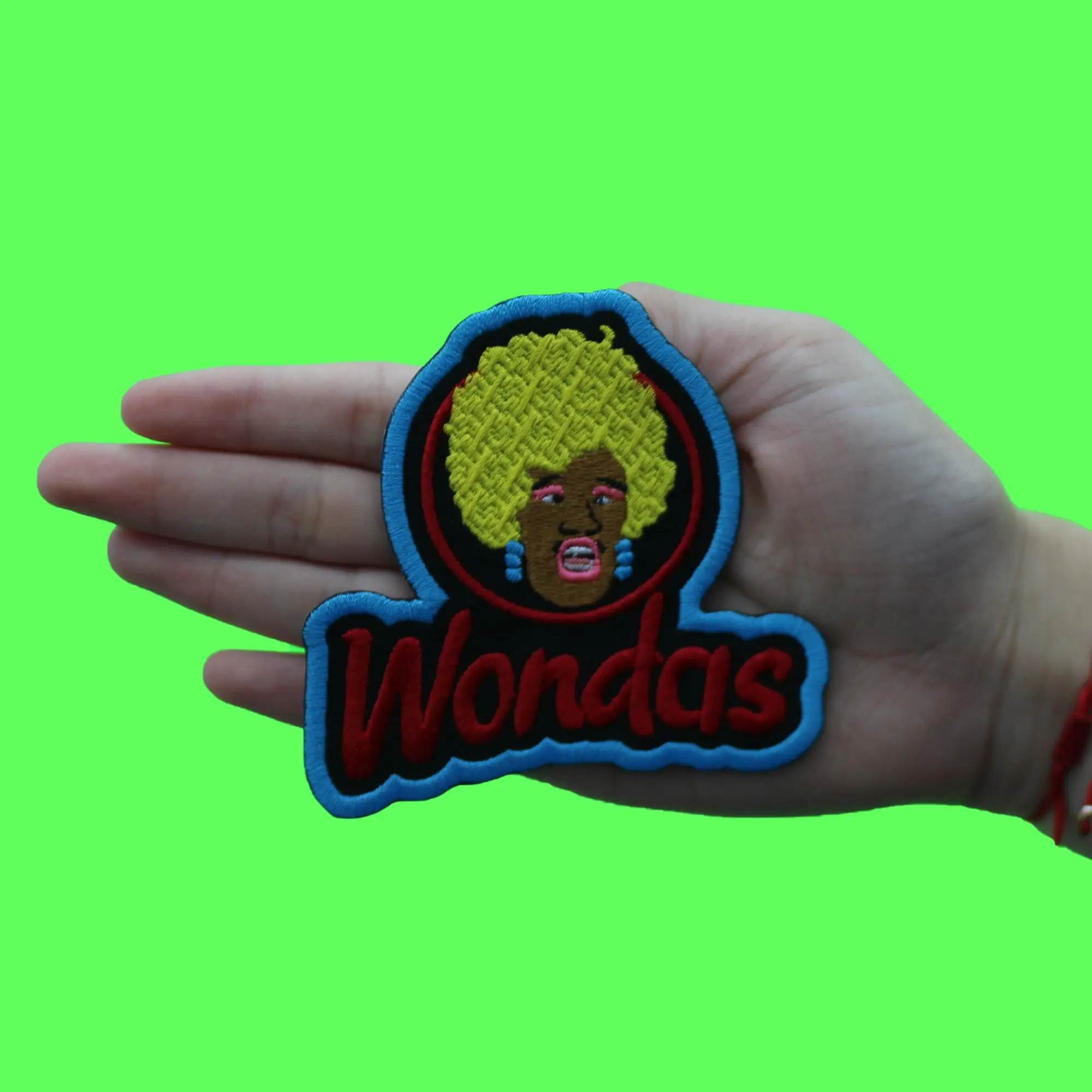 Wondas Comedy Parody Patch 90's TV Show Embroidered Iron On - Image 2