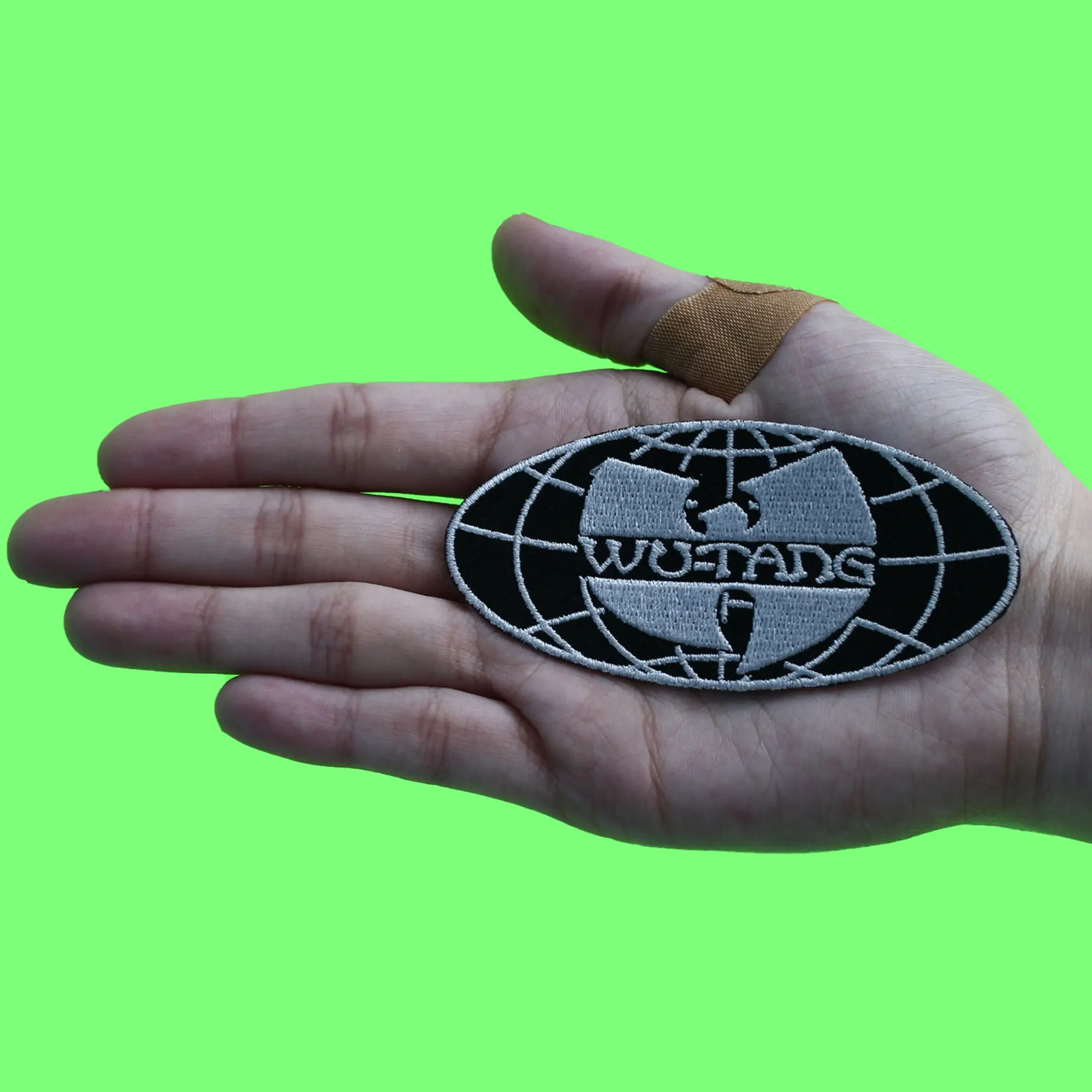 Wu Tang Clan Music Patch Music Worldwide Hip-Pop Embroidered Iron On - Image 2